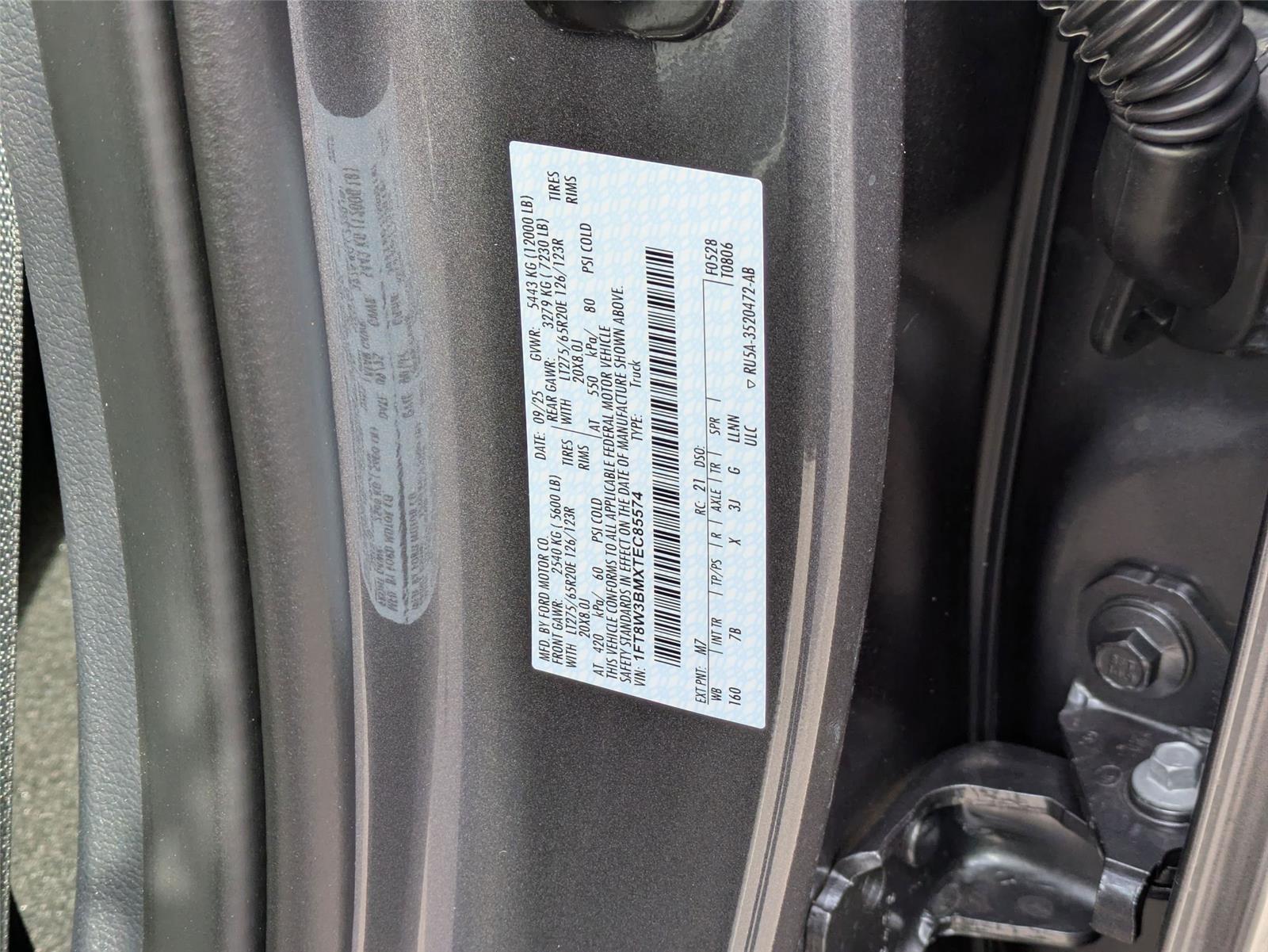 New 2026 Carbonized Gray Metallic Ford Platinum image 40