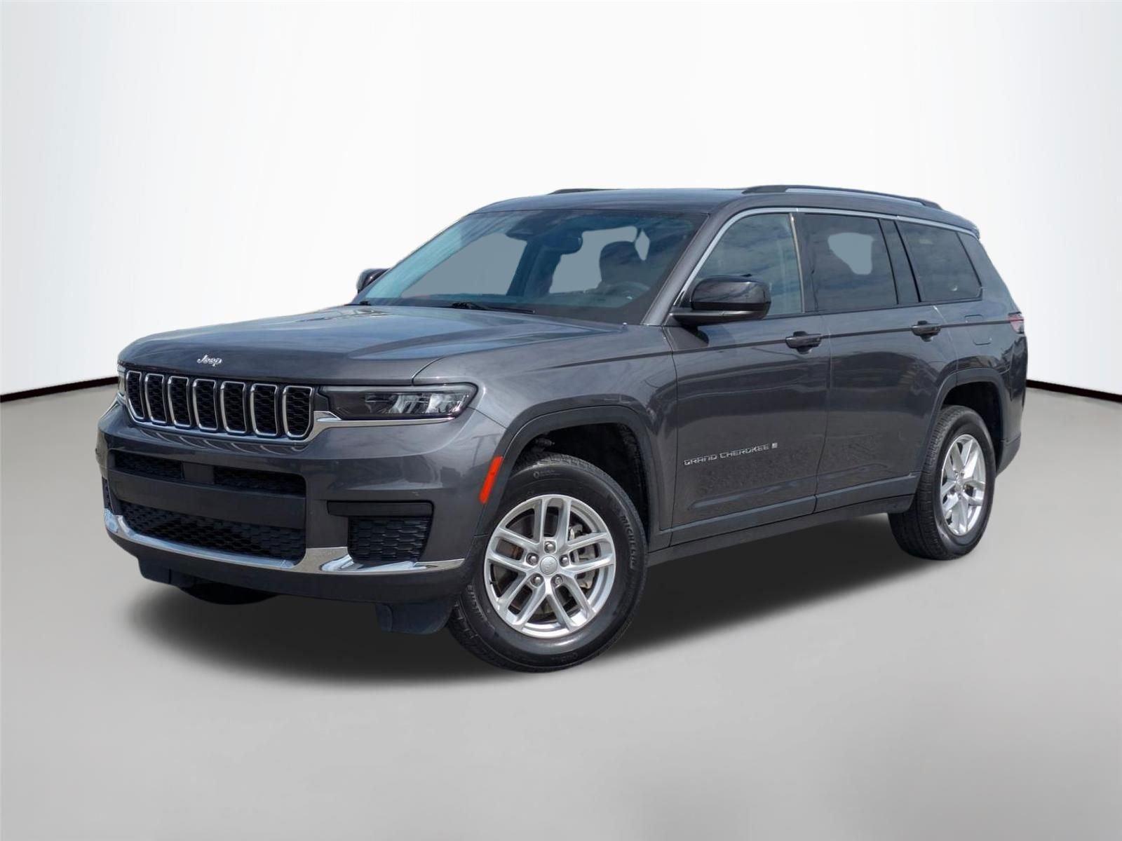 Baltic Gray Metallic Clearcoat 2022 Jeep Grand Cherokee L Laredo RWD SUV / Crossover 4X2 8-Speed Automatic