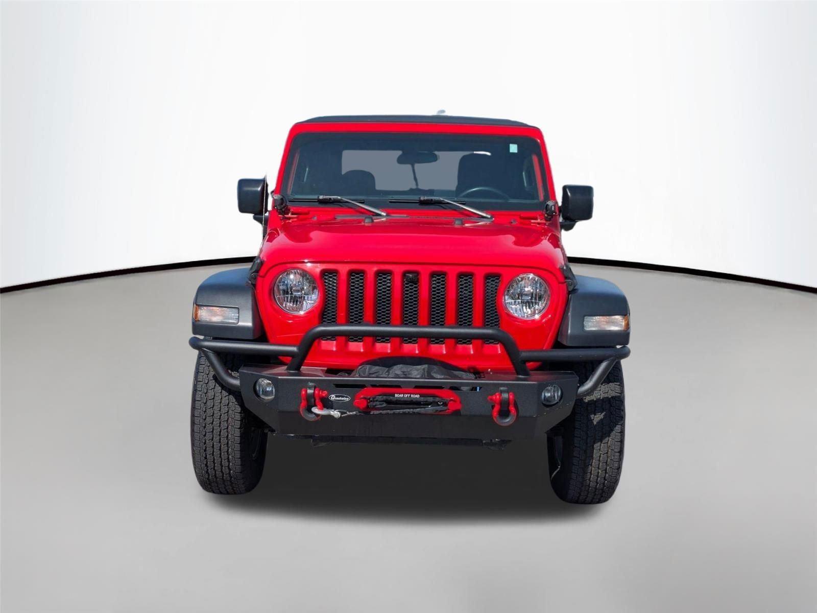 Firecracker Red Clearcoat 2018 Jeep Wrangler Sport S 4WD SUV / Crossover Four-Wheel Drive 8-Speed Automatic