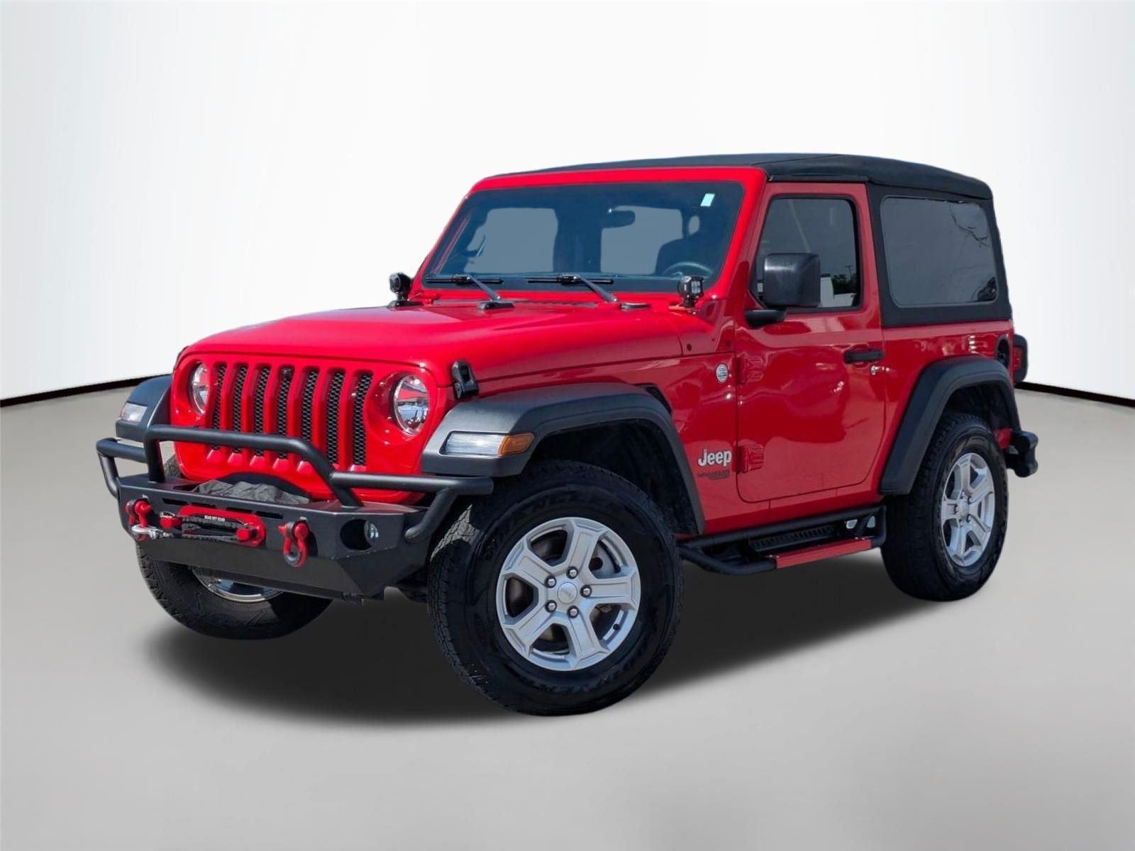 Firecracker Red Clearcoat 2018 Jeep Wrangler Sport S 4WD SUV / Crossover Four-Wheel Drive 8-Speed Automatic