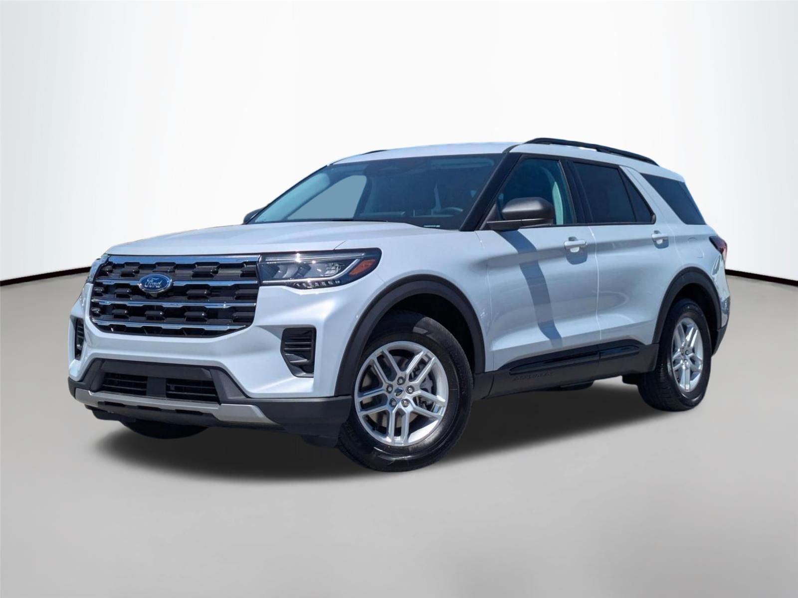 WHITE METALLIC 2026 Ford Explorer Active RWD SUV / Crossover Rear-Wheel Drive Automatic