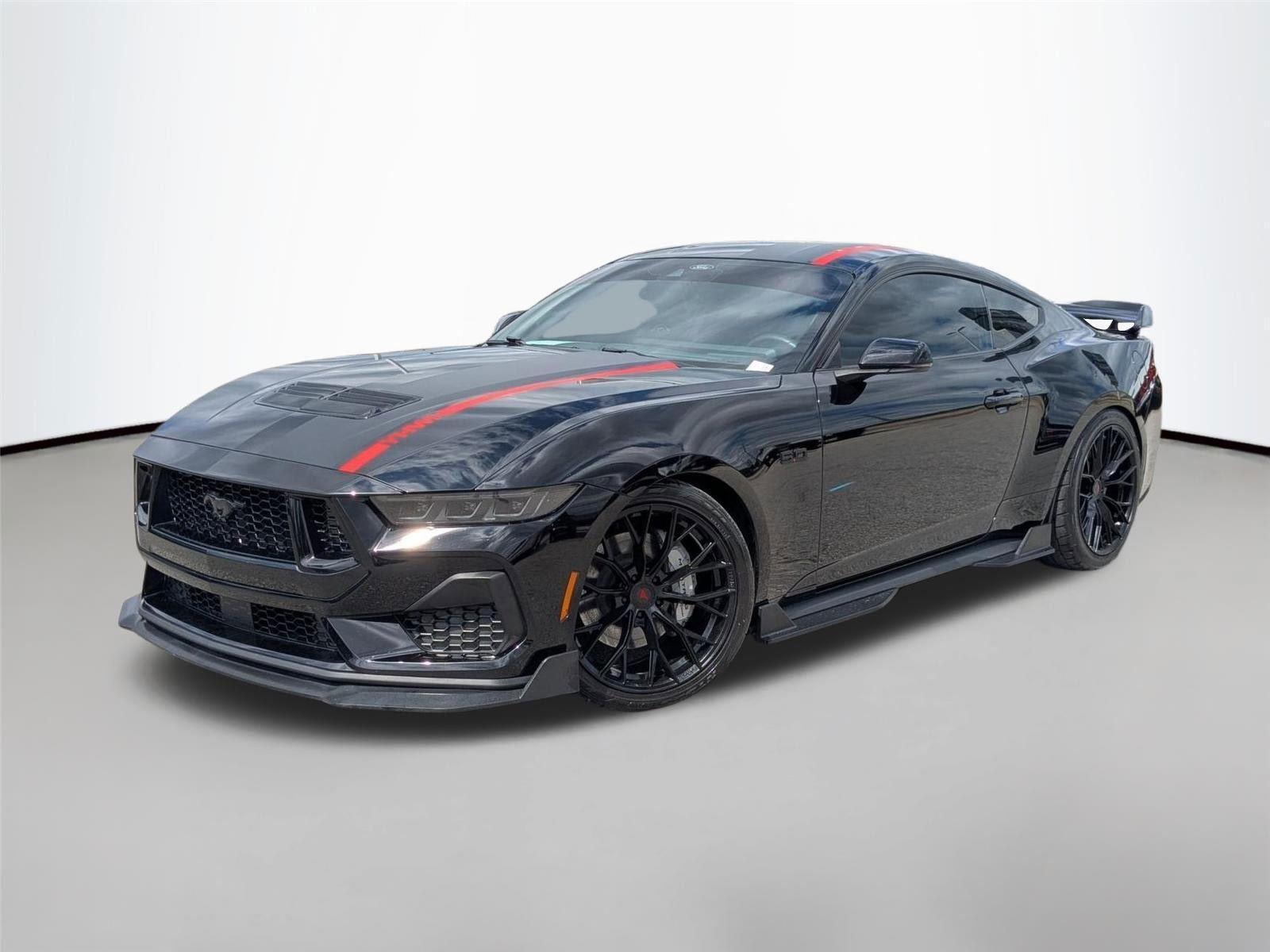 Shadow Black 2025 Ford Mustang GT Premium Fastback RWD Coupe Rear-Wheel Drive 6-Speed Manual