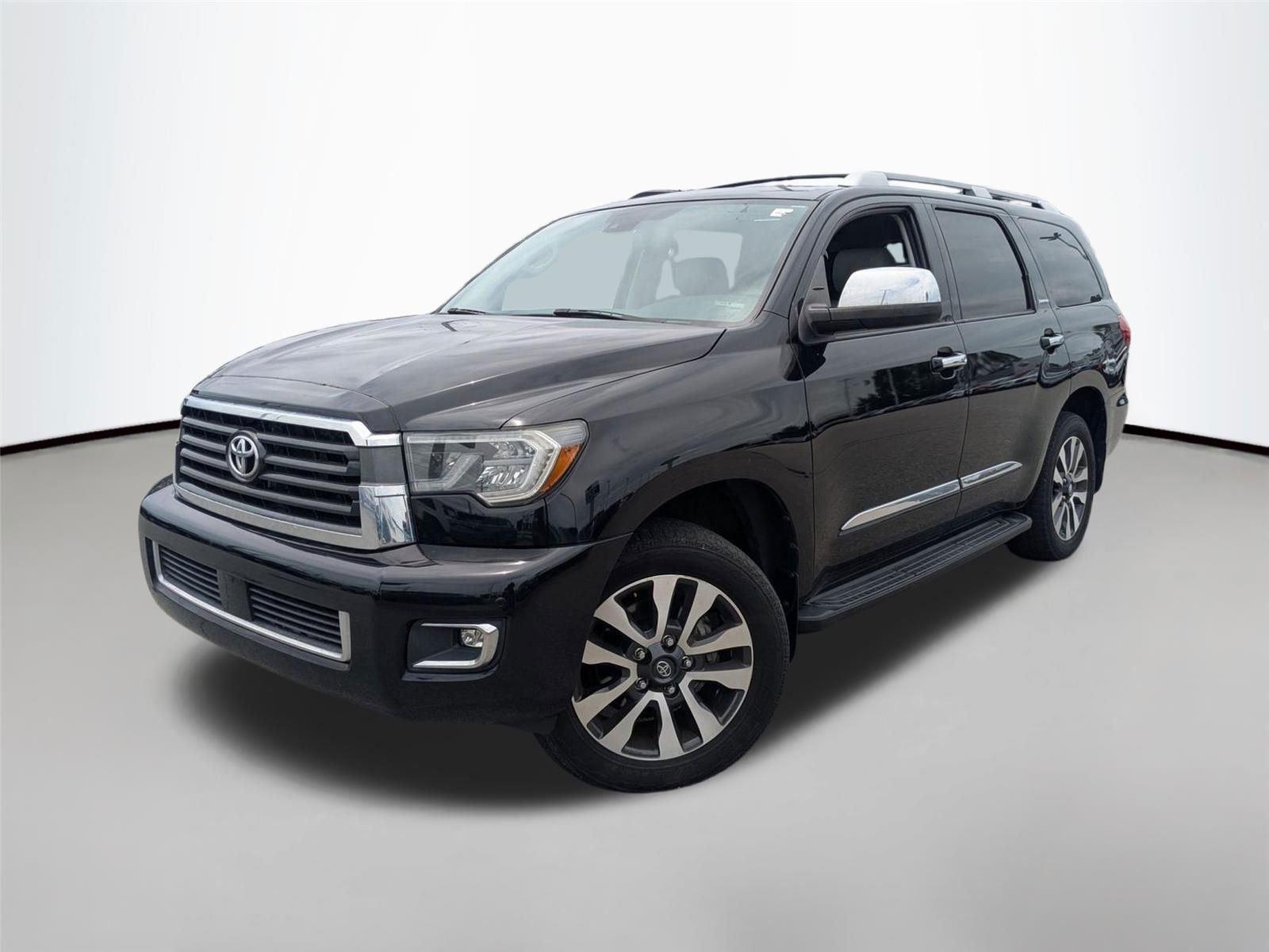 Midnight Black Metallic 2021 Toyota Sequoia Limited RWD SUV / Crossover 4X2 Automatic