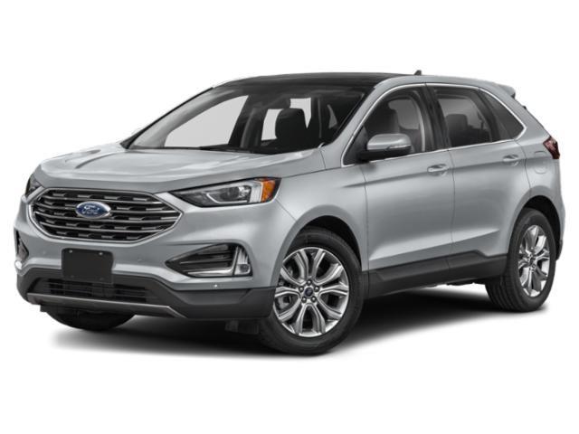 Star White Metallic Tri-Coat 2024 Ford Edge Titanium AWD SUV / Crossover All-Wheel Drive 8-Speed Automatic