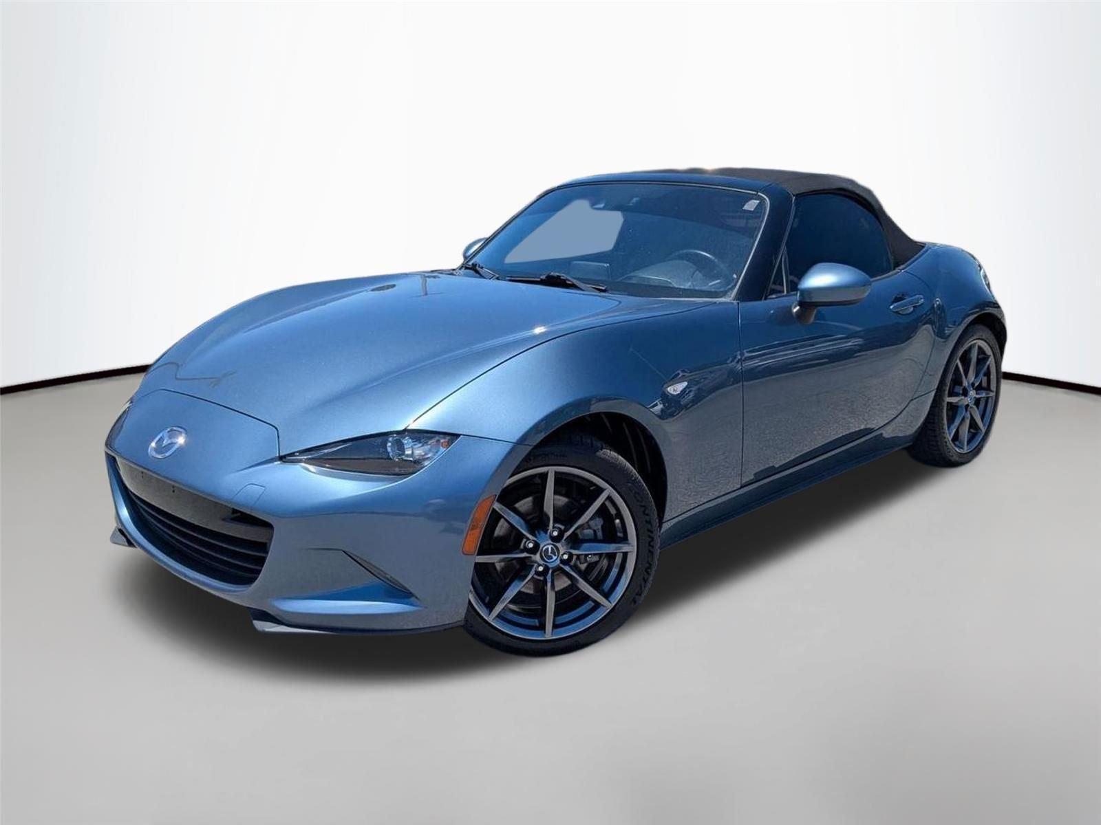 Blue Reflex Mica 2016 Mazda MX-5 Miata Grand Touring Convertible Convertible Rear-Wheel Drive Manual