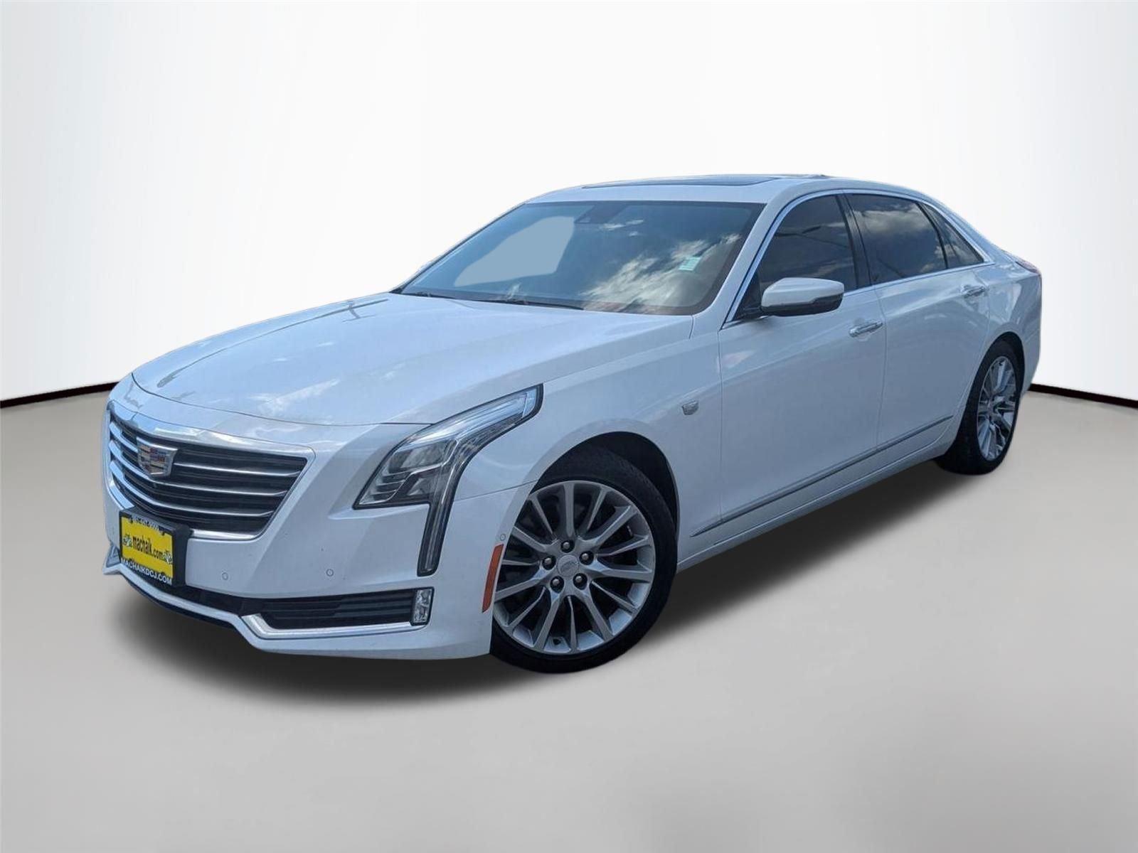 Crystal White Tricoat 2016 Cadillac CT6 3.0TT Luxury AWD Sedan All-Wheel Drive 8-Speed Automatic