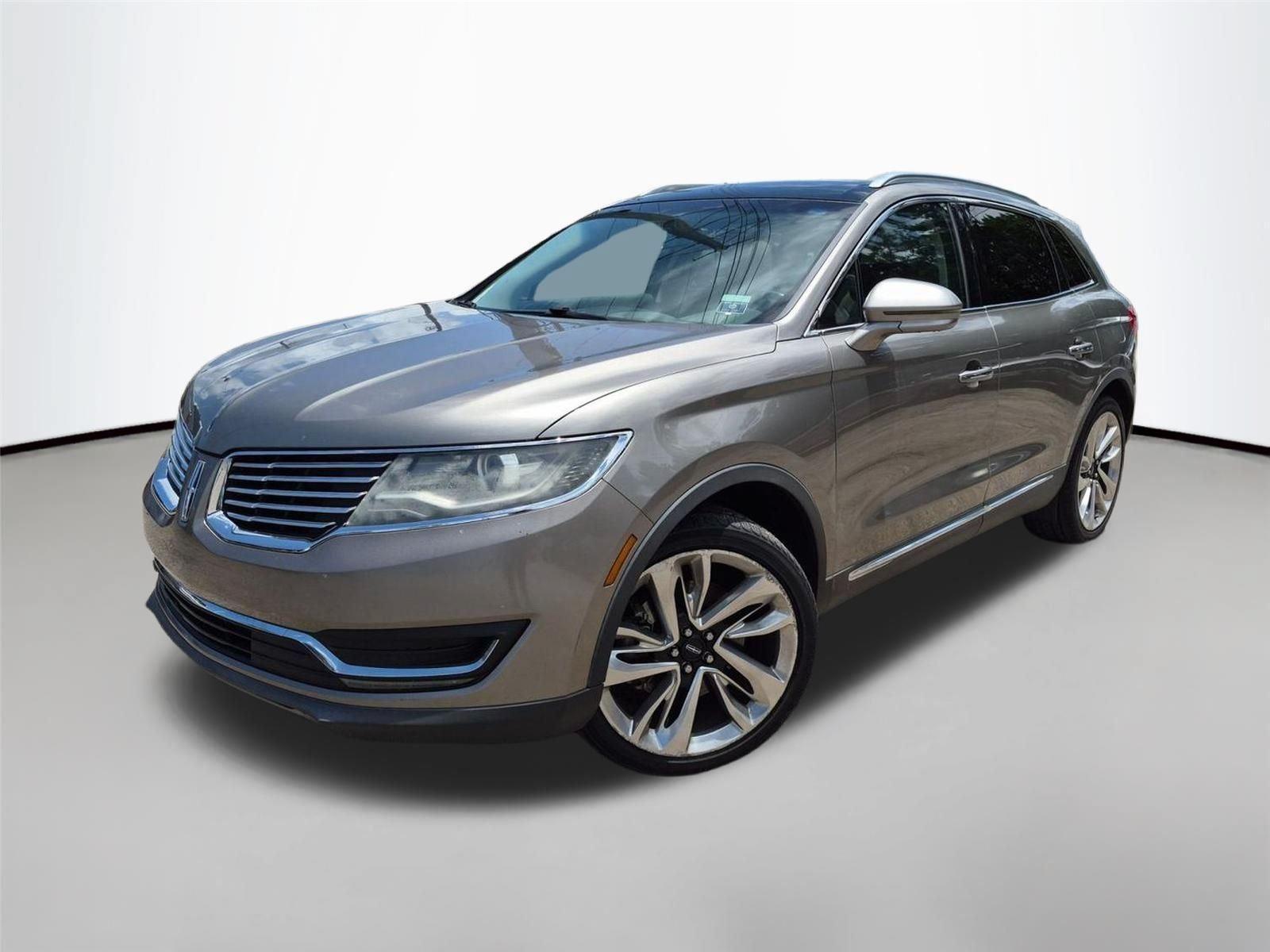 Palladium White Gold Metallic 2017 Lincoln MKX SUV / Crossover Front-Wheel Drive 6-Speed Automatic