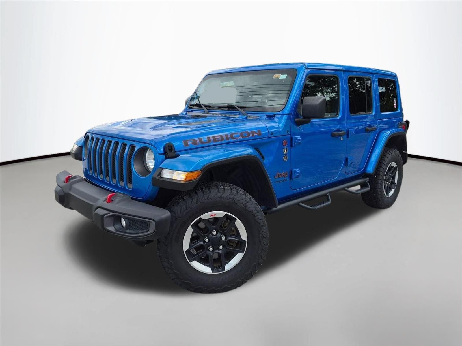 HYDRO BLUE PEARLCOAT 2021 Jeep Wrangler SUV / Crossover Four-Wheel Drive