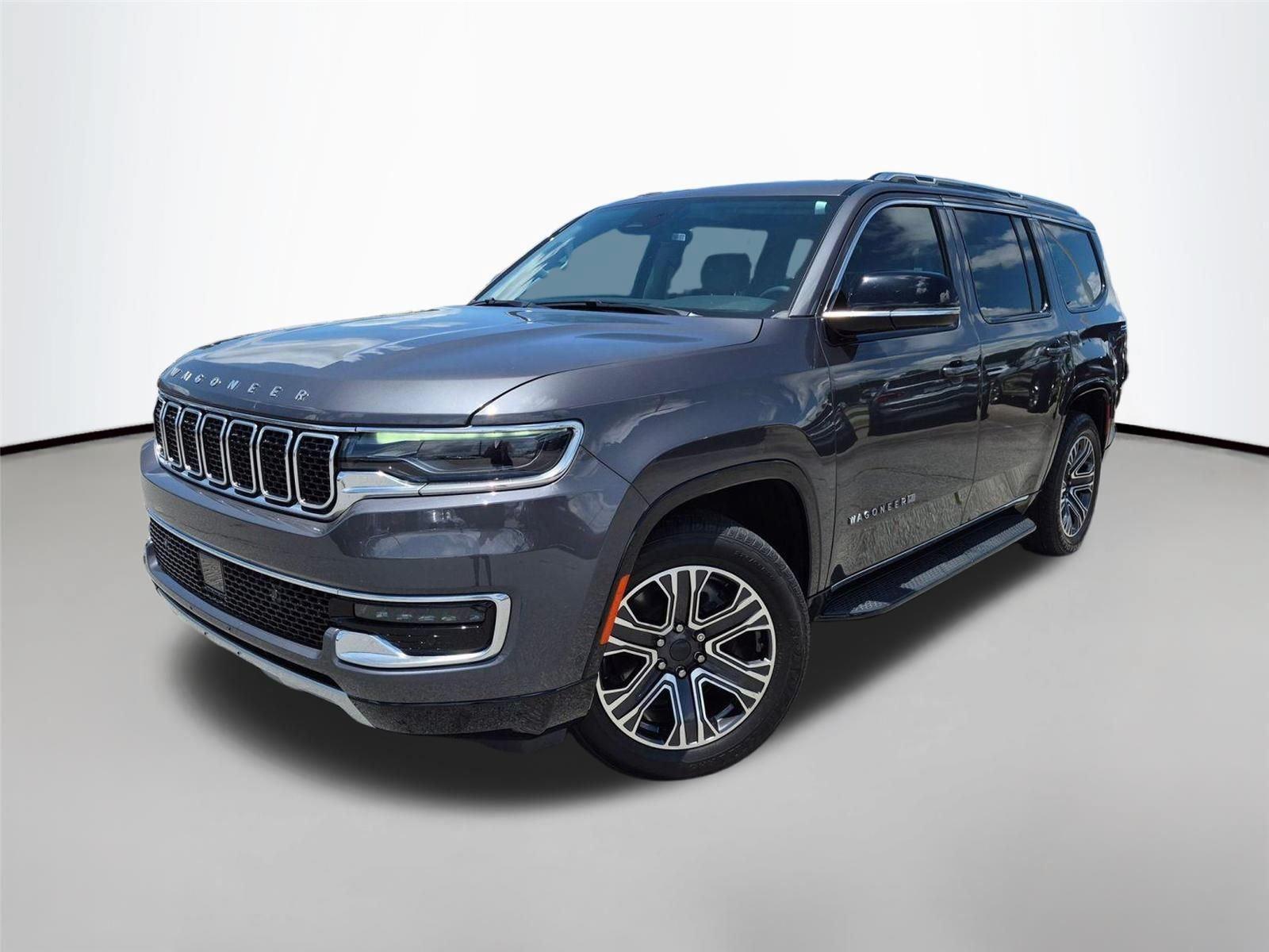 Baltic Gray Metallic Clearcoat 2023 Jeep Wagoneer SUV / Crossover Four-Wheel Drive 8-Speed Automatic