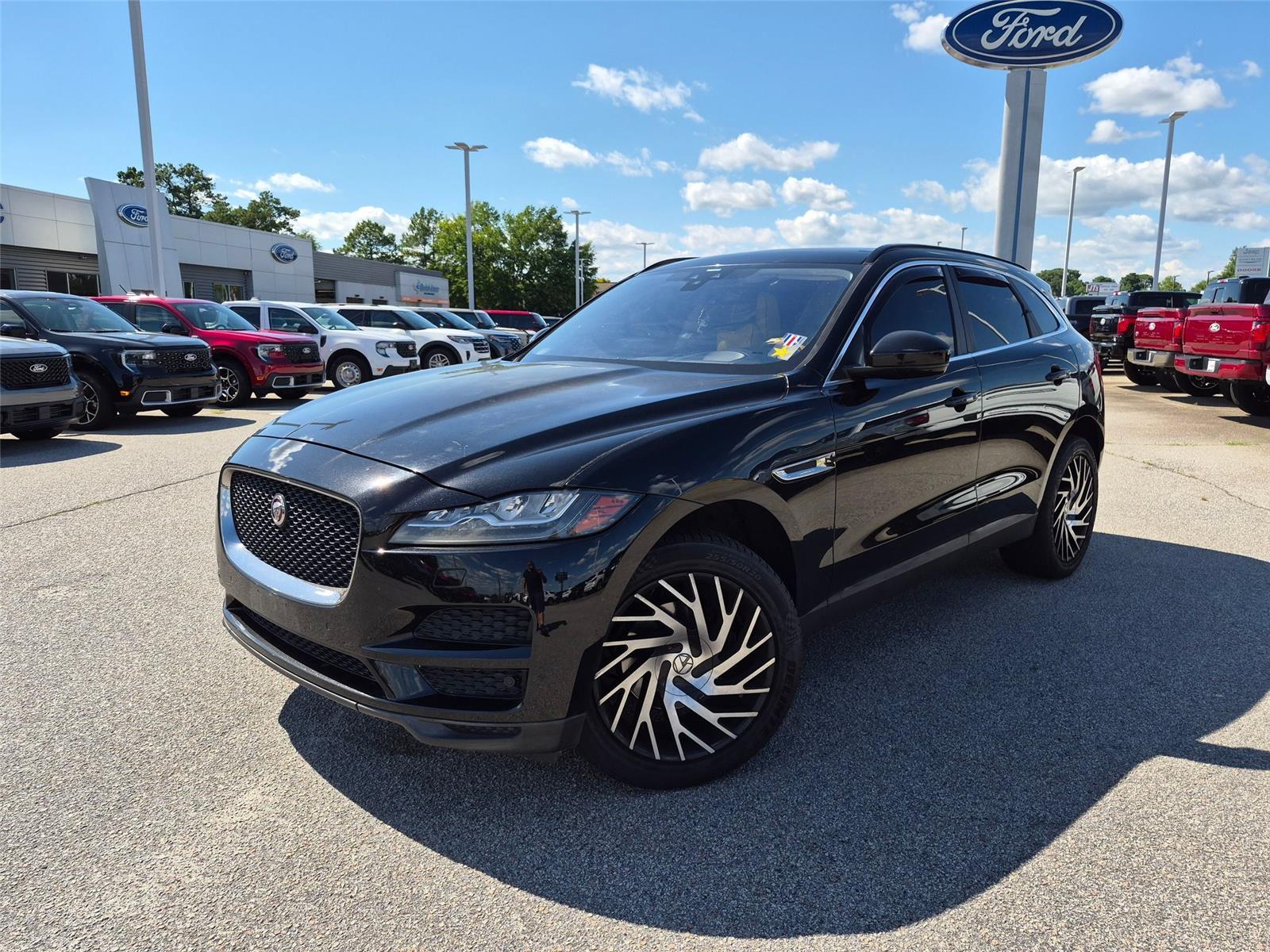 Black 2017 Jaguar F-PACE SUV / Crossover All-Wheel Drive