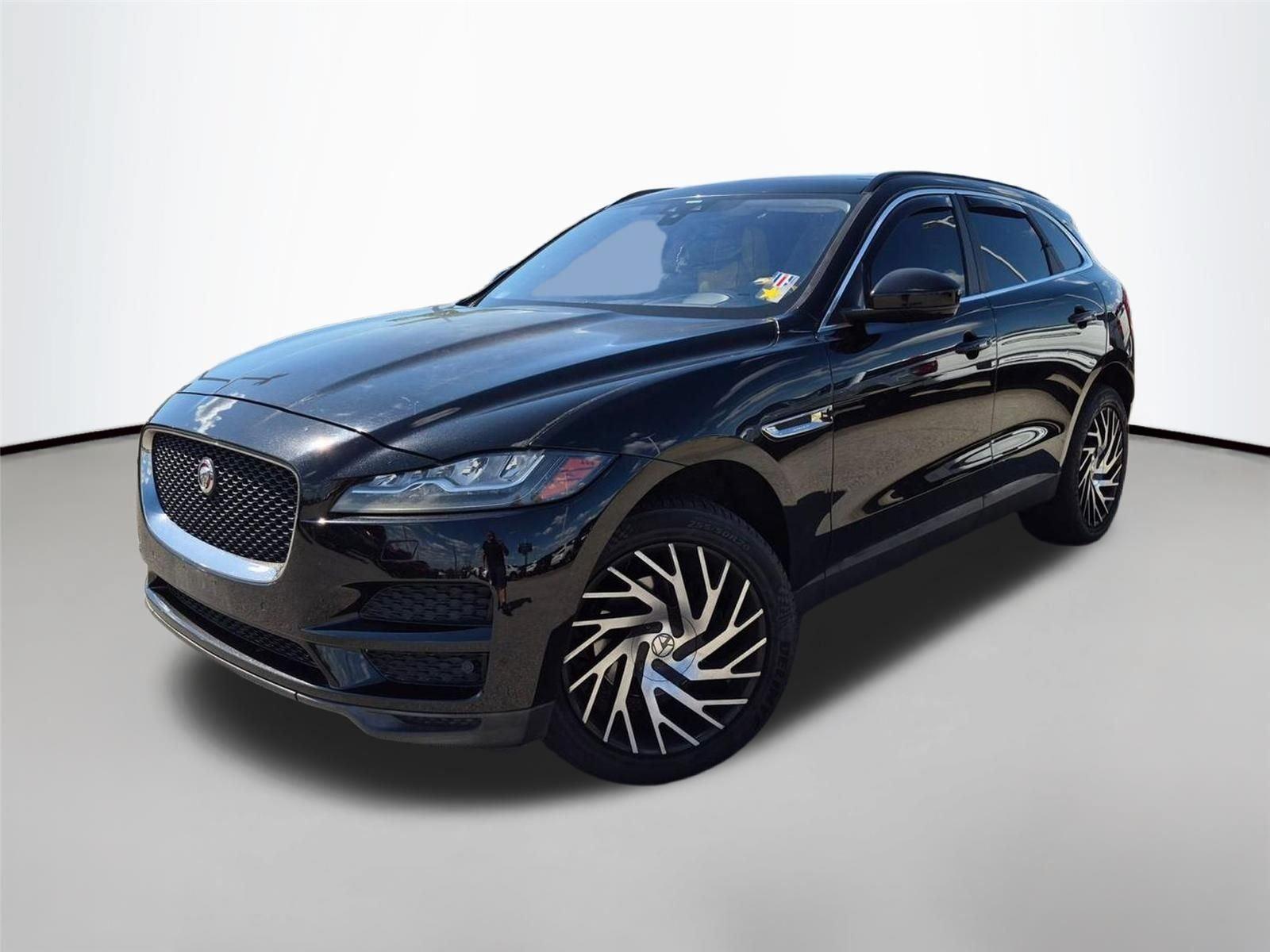 Black 2017 Jaguar F-PACE SUV / Crossover All-Wheel Drive