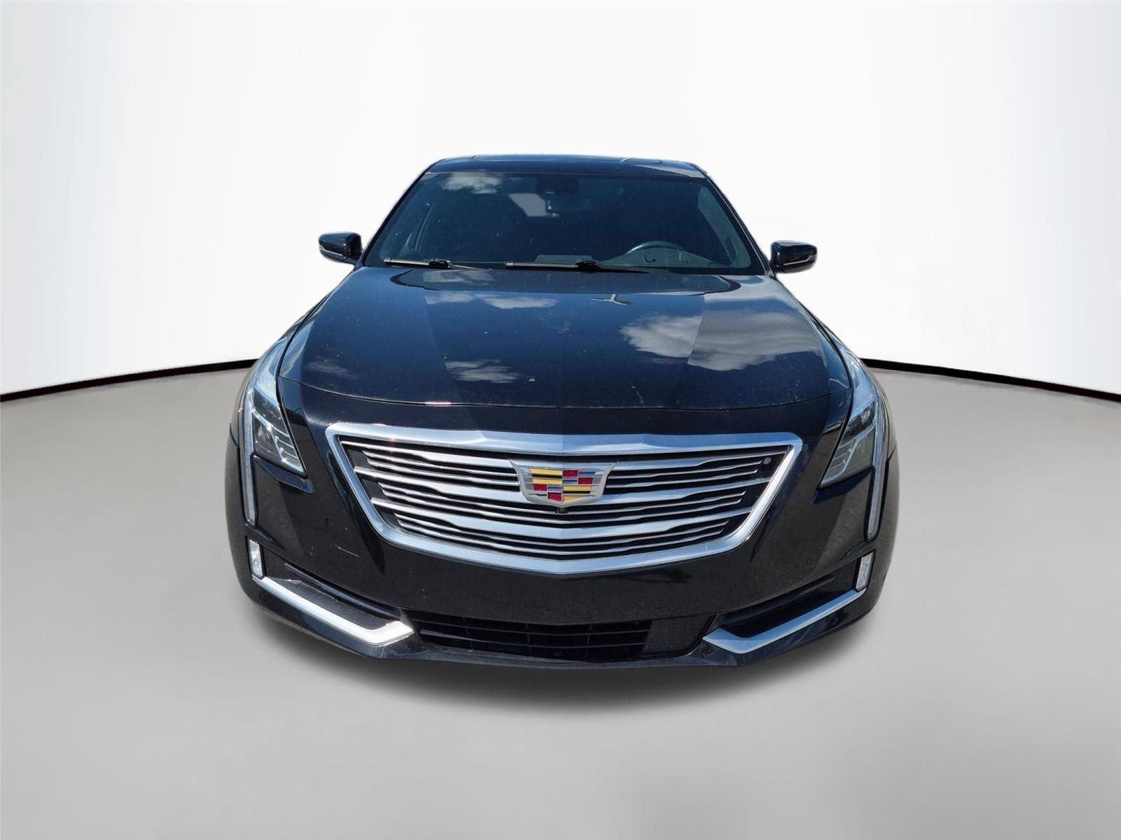 Used 2018 Stellar Black Metallic Cadillac Platinum AWD image 2