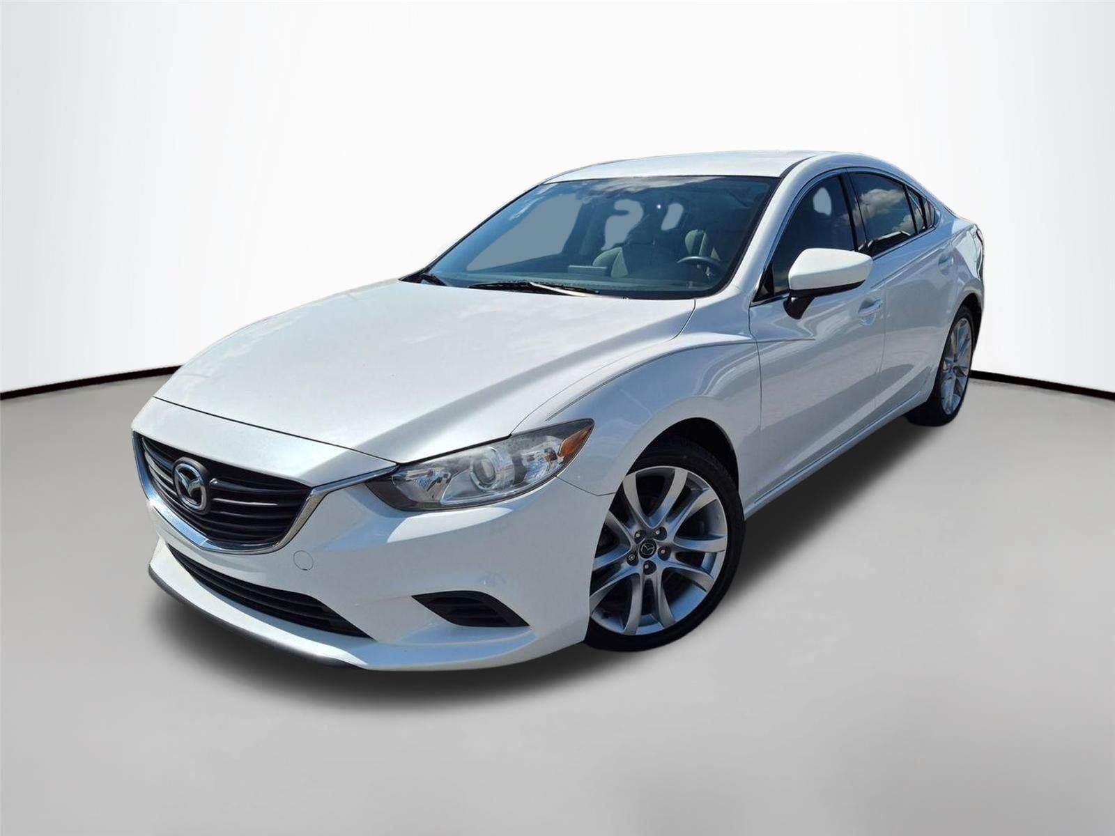 Snowflake White Pearl Mica 2016 Mazda MAZDA6 Sedan Front-Wheel Drive Automatic