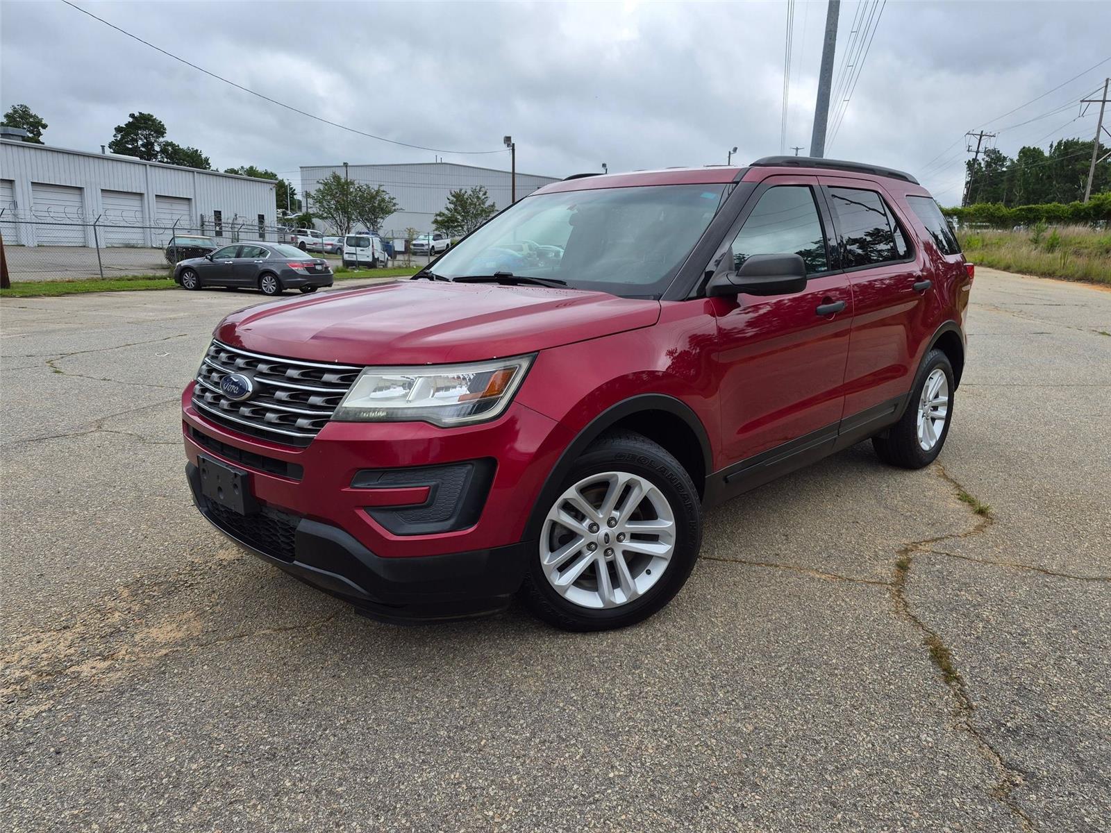 Ruby Red Metallic Tinted Clearcoat 2016 Ford Explorer SUV / Crossover Front-Wheel Drive 6-Speed Automatic