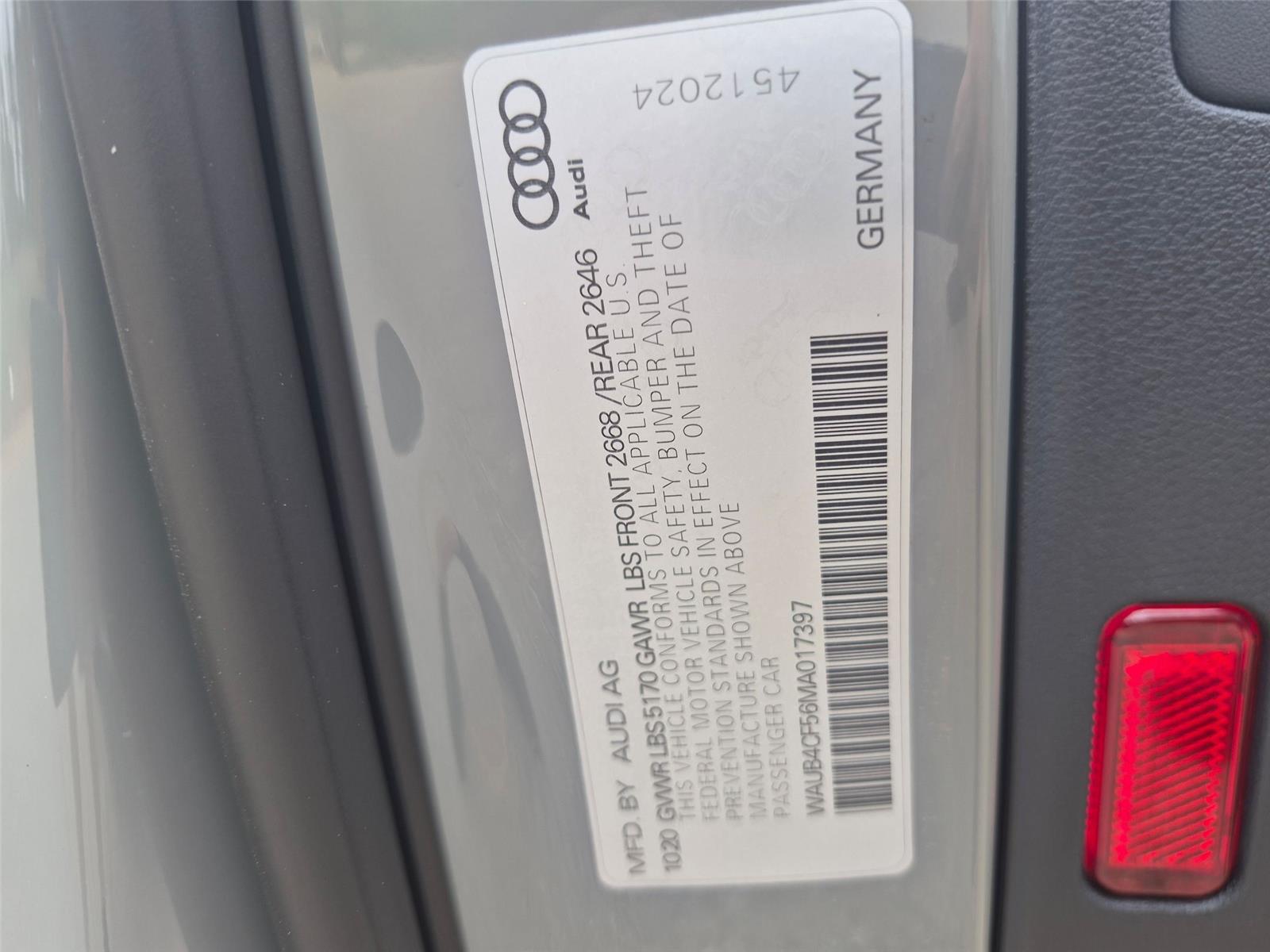 Used 2021 Quantum Gray Audi Prestige image 38