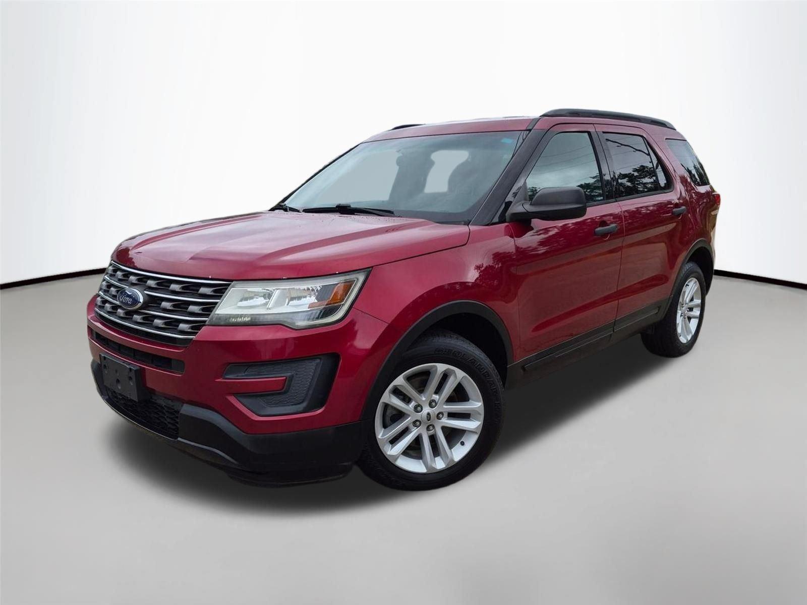 Ruby Red Metallic Tinted Clearcoat 2016 Ford Explorer SUV / Crossover Front-Wheel Drive 6-Speed Automatic