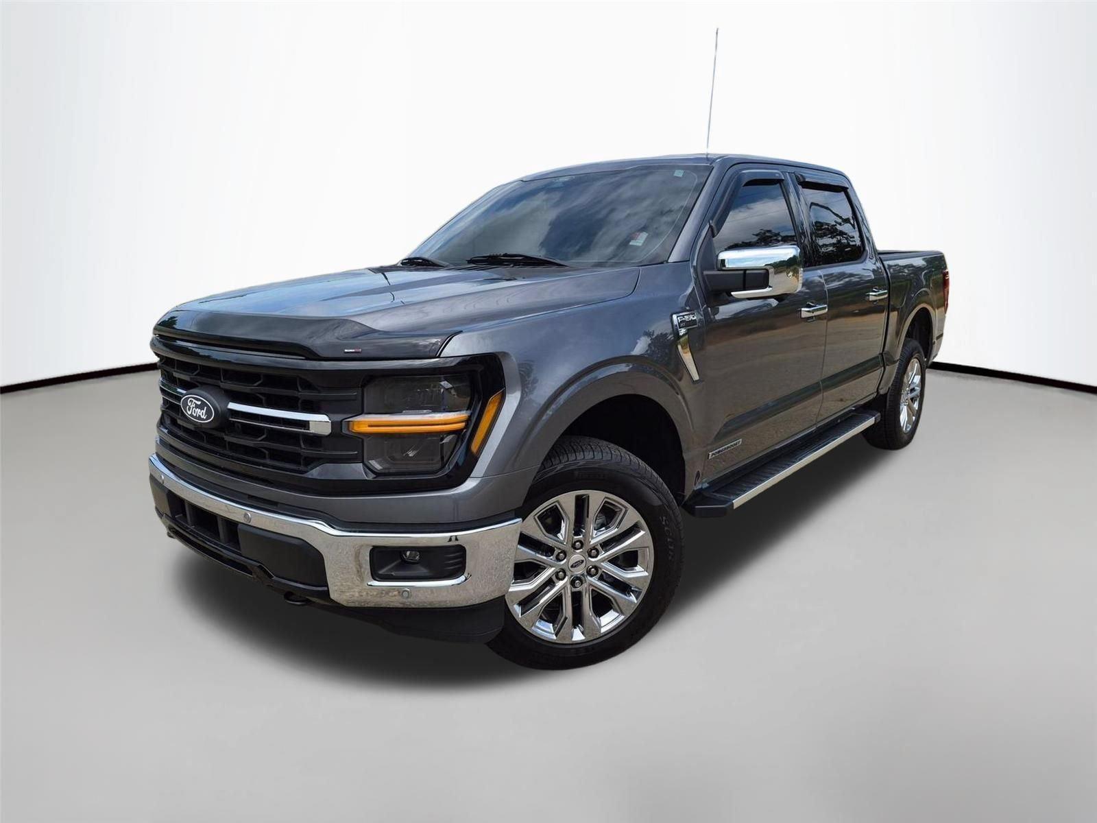 Carbonized Gray Metallic 2025 Ford F-150 Pickup Truck Four-Wheel Drive Automatic