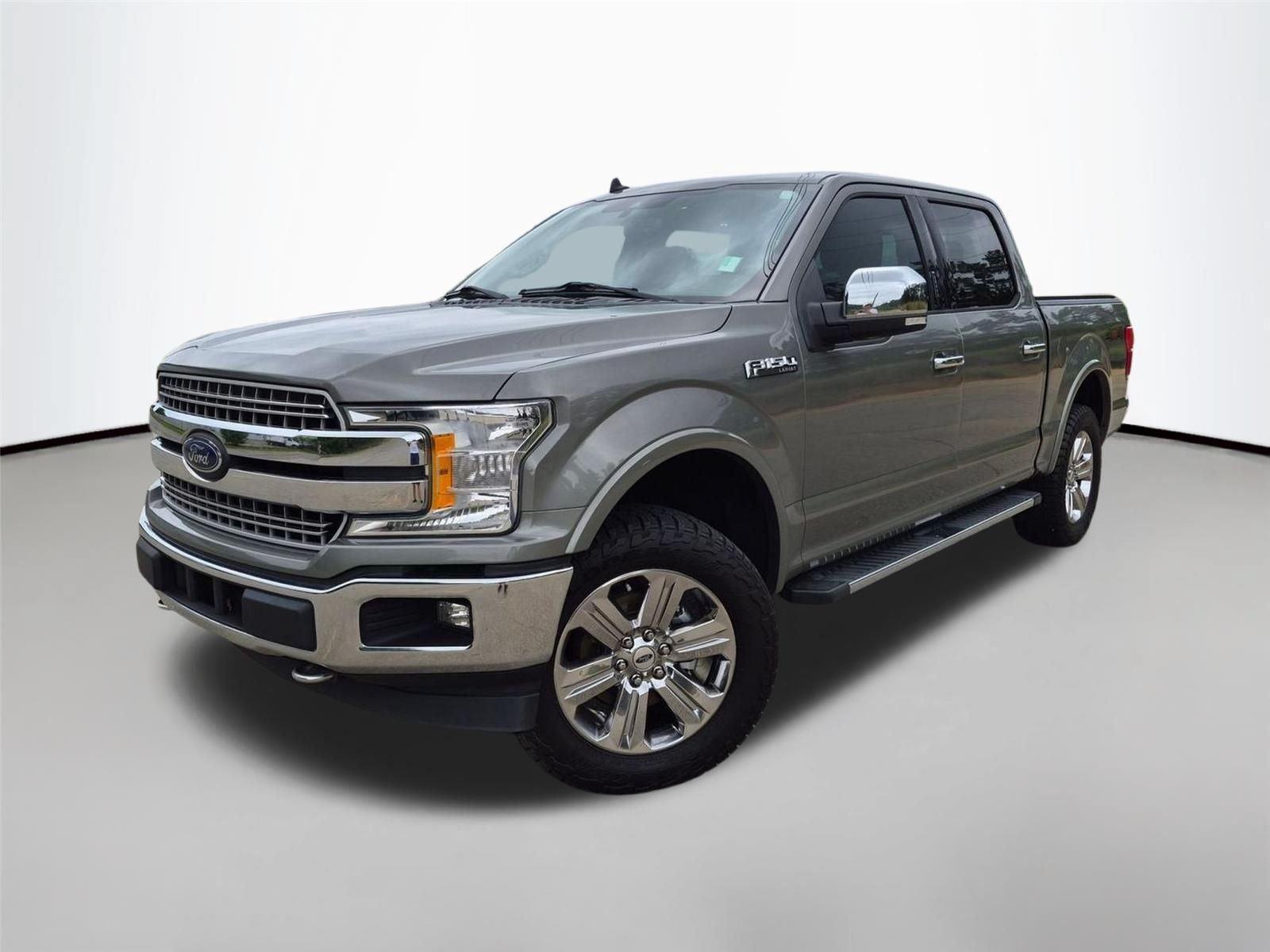 Ingot Silver Metallic 2019 Ford F-150 Pickup Truck Four-Wheel Drive Automatic