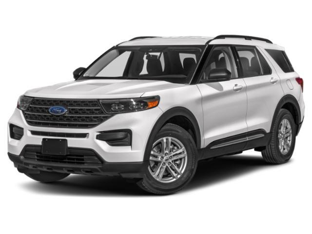Carbonized Gray Metallic 2023 Ford Explorer SUV / Crossover All-Wheel Drive Automatic