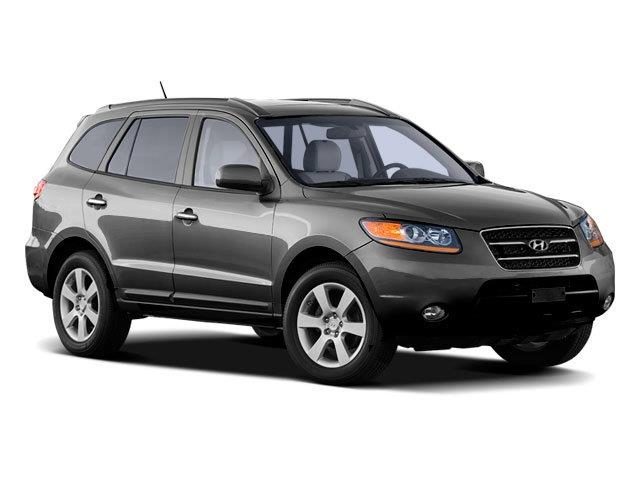 Ebony Black 2009 Hyundai Santa Fe SUV / Crossover All-Wheel Drive