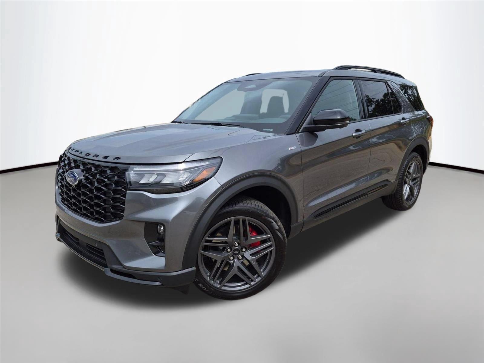 Carbonized Gray Metallic 2026 Ford Explorer SUV / Crossover All-Wheel Drive Automatic