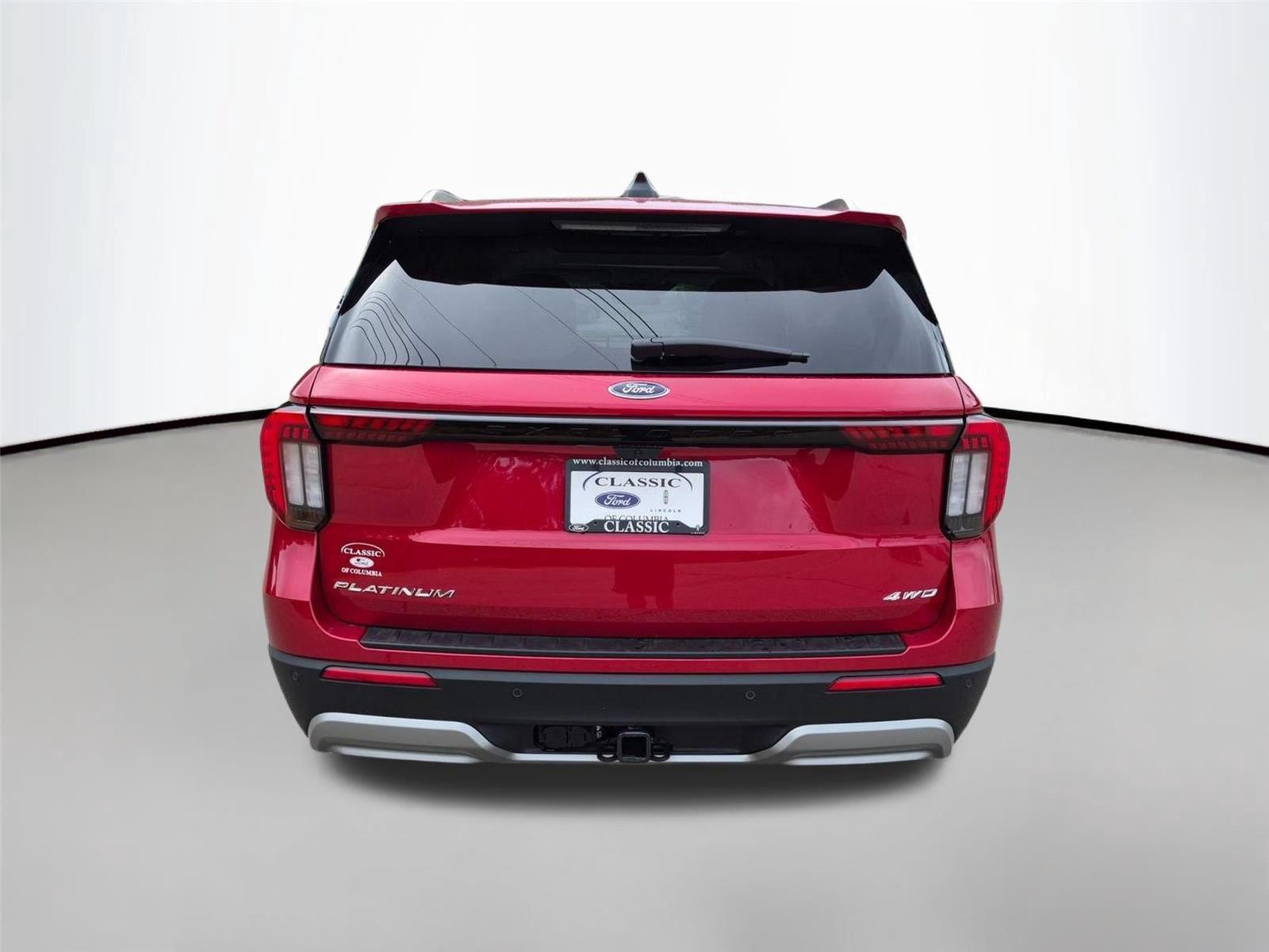 New 2026 Rapid Red Metallic Tinted Clearcoat Ford Platinum image 6