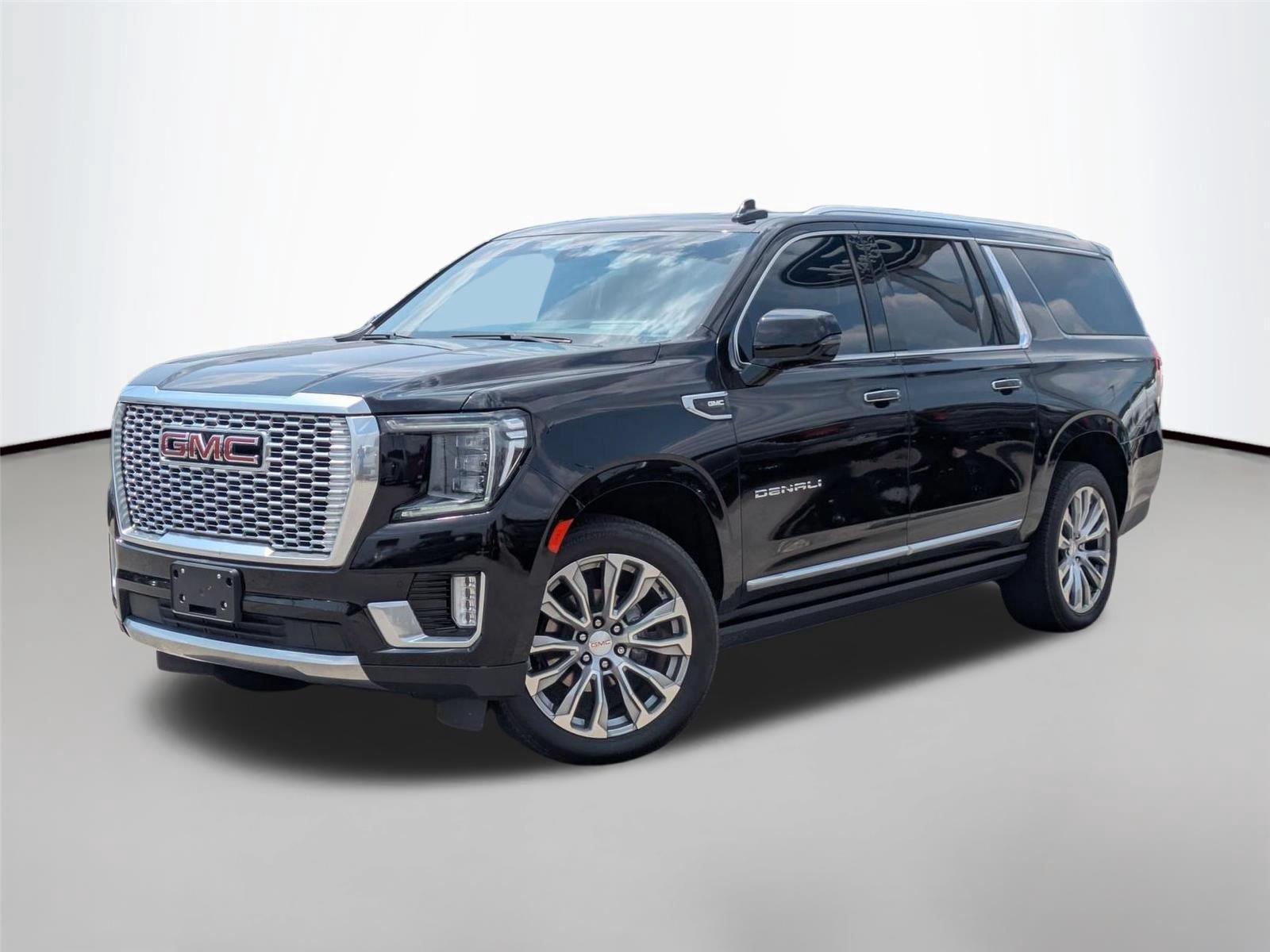 Onyx Black 2022 GMC Yukon XL SUV / Crossover Four-Wheel Drive Automatic