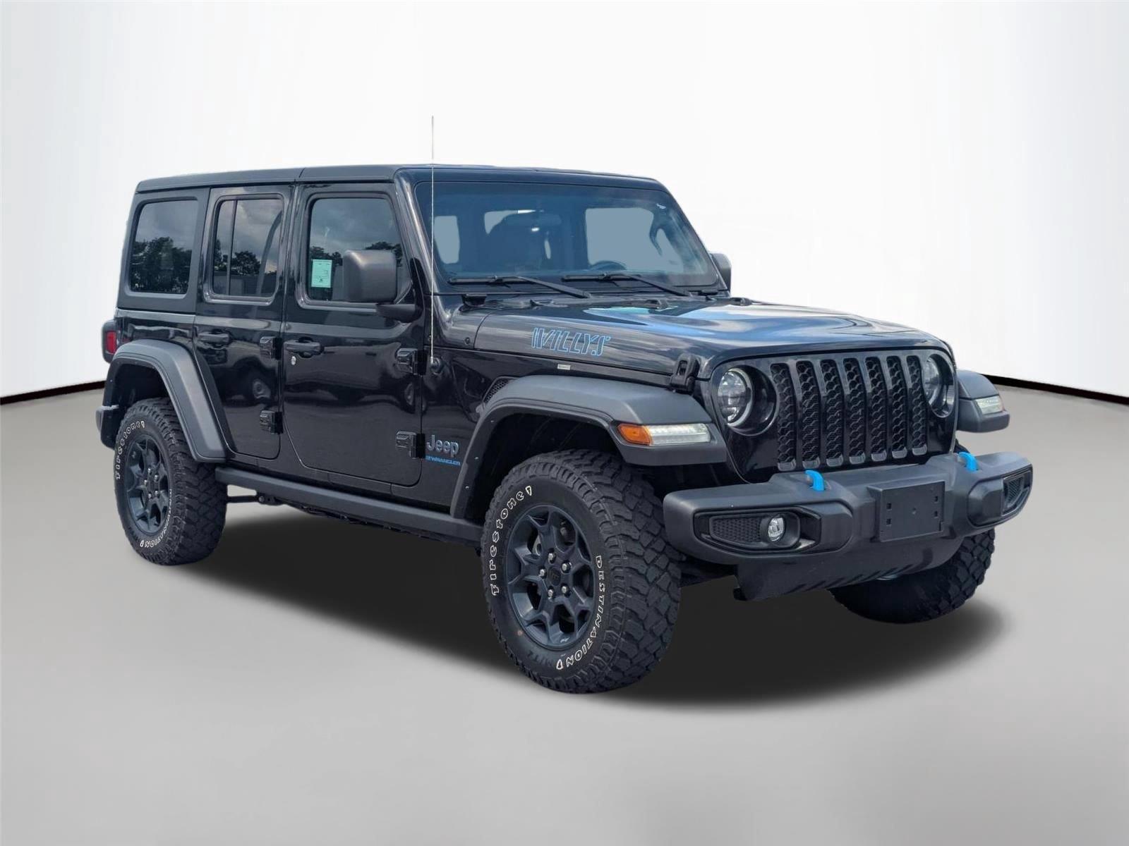 Used 2023 Black Clearcoat Jeep Willys image 3