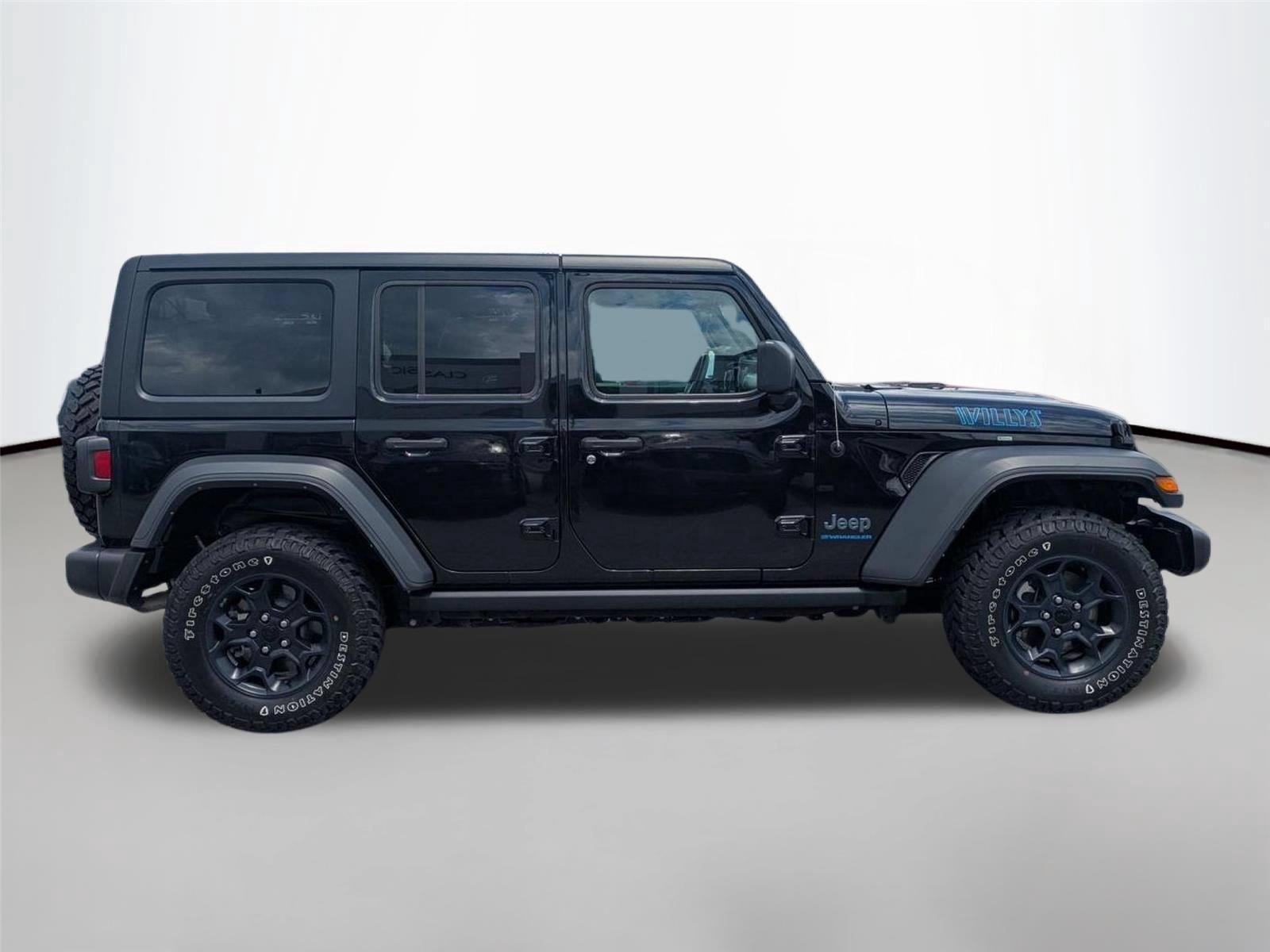 Used 2023 Black Clearcoat Jeep Willys image 4