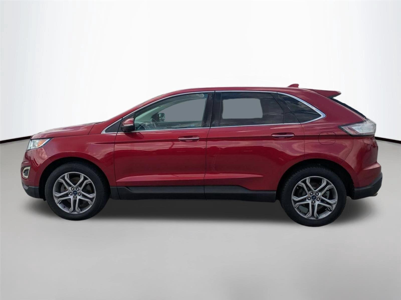 Used 2016 Ruby Red Metallic Tinted Clearcoat Ford Titanium image 8