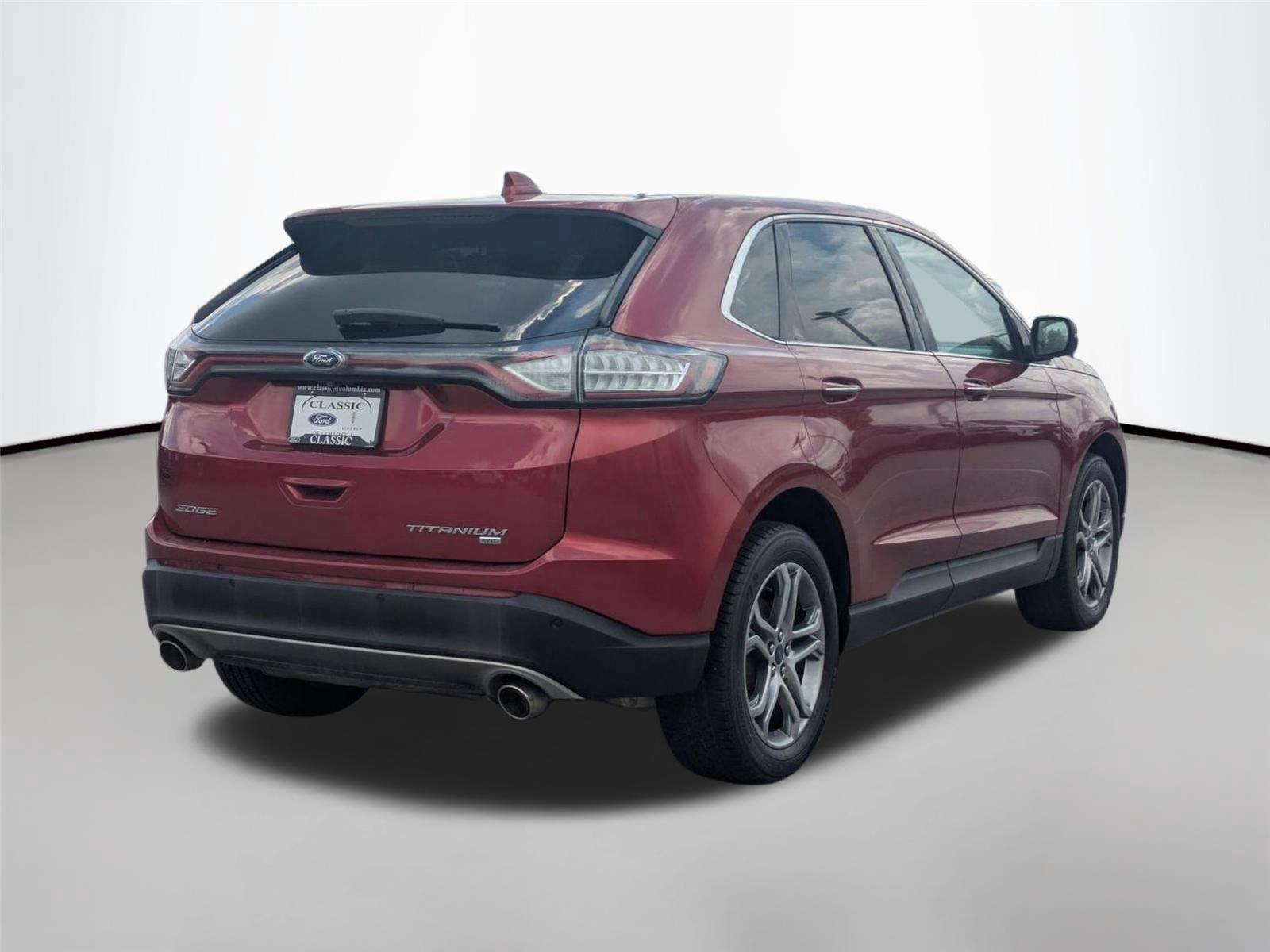 Used 2016 Ruby Red Metallic Tinted Clearcoat Ford Titanium image 5