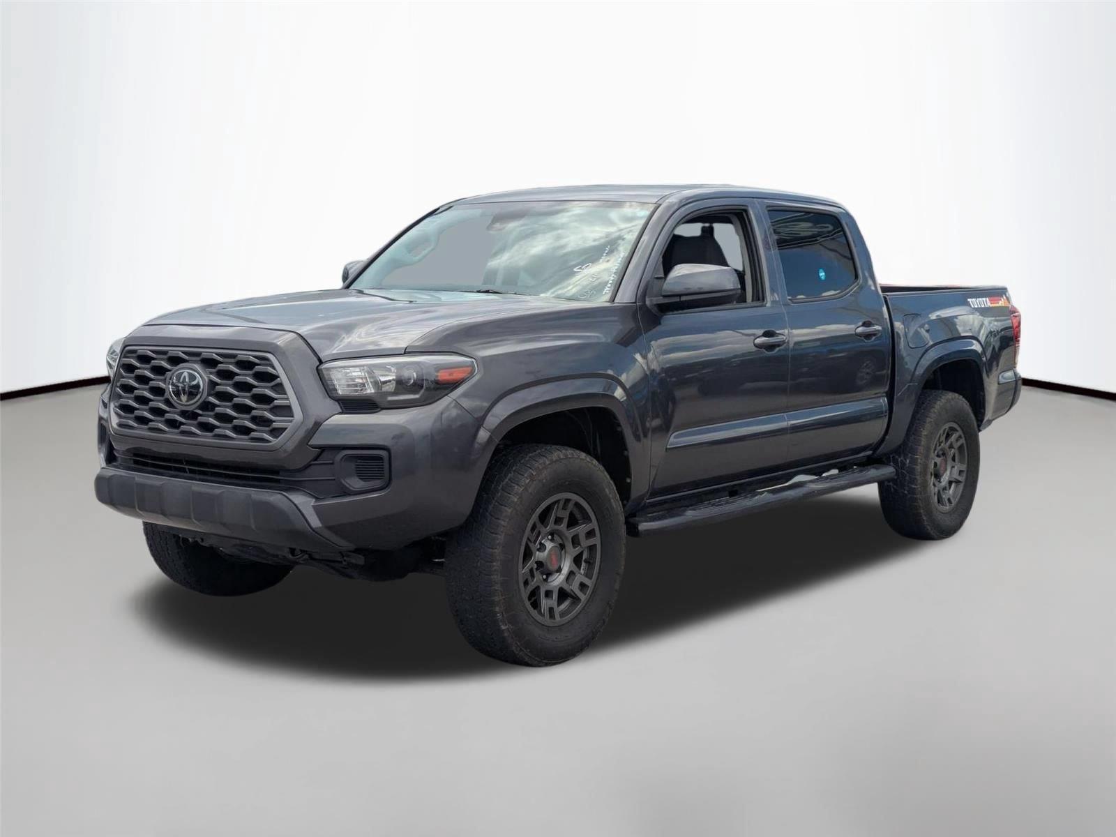 Magnetic Gray Metallic 2020 Toyota Tacoma Pickup Truck Four-Wheel Drive Automatic