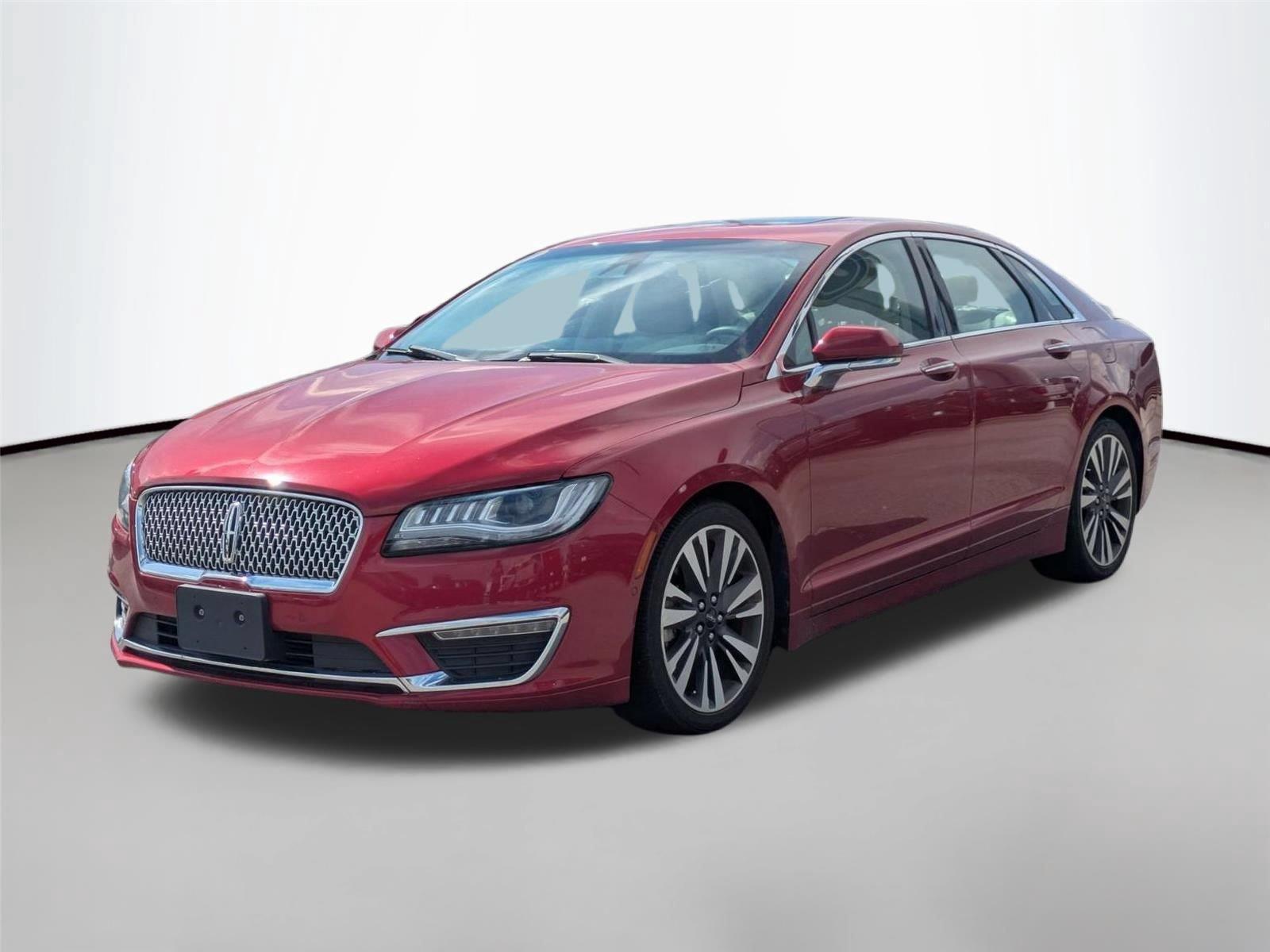 Ruby Red Metallic Tinted Clearcoat 2018 Lincoln MKZ Sedan All-Wheel Drive 6-Speed Automatic