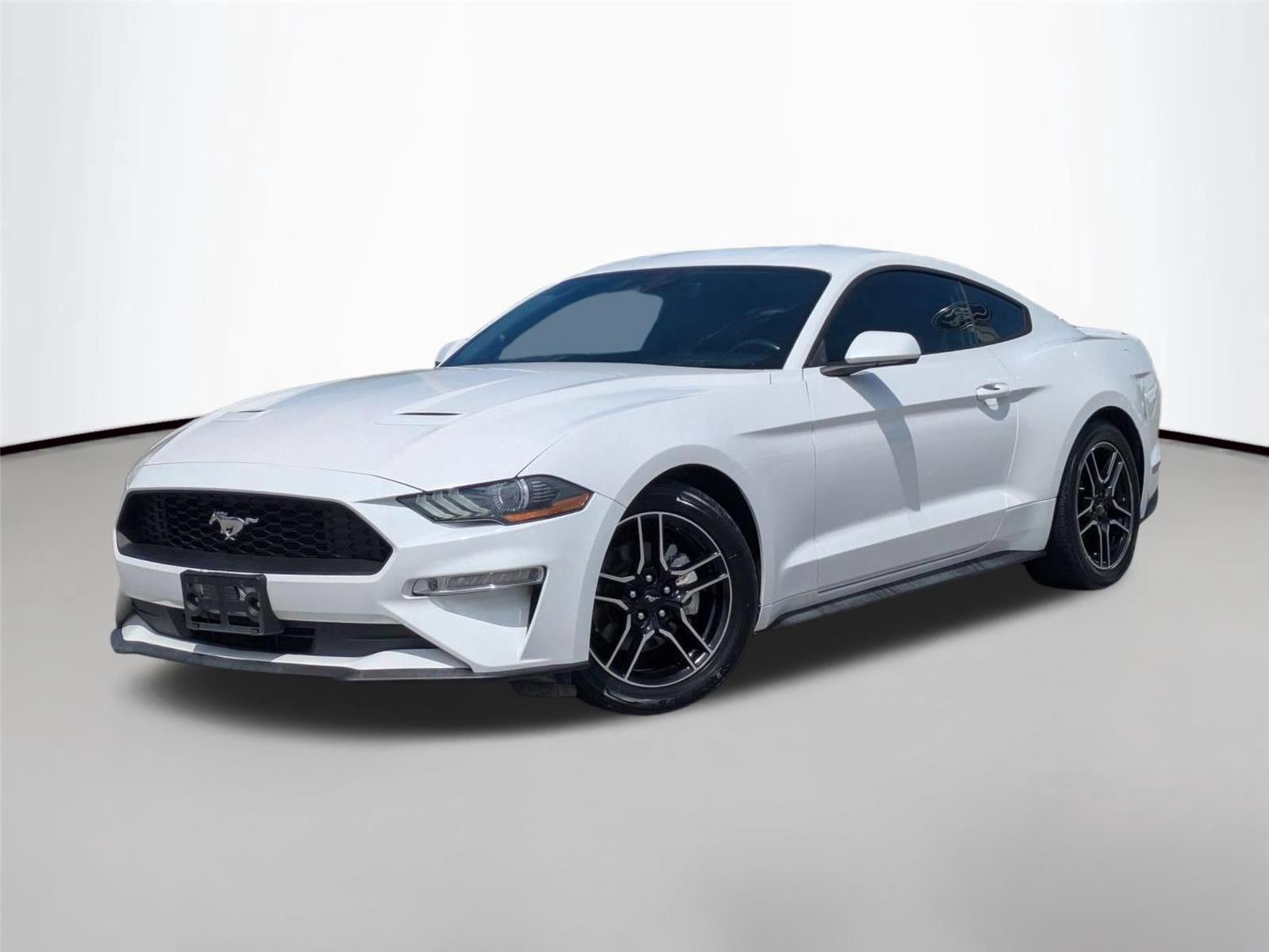 Iconic Silver Metallic 2021 Ford Mustang Coupe Rear-Wheel Drive 6-Speed Manual