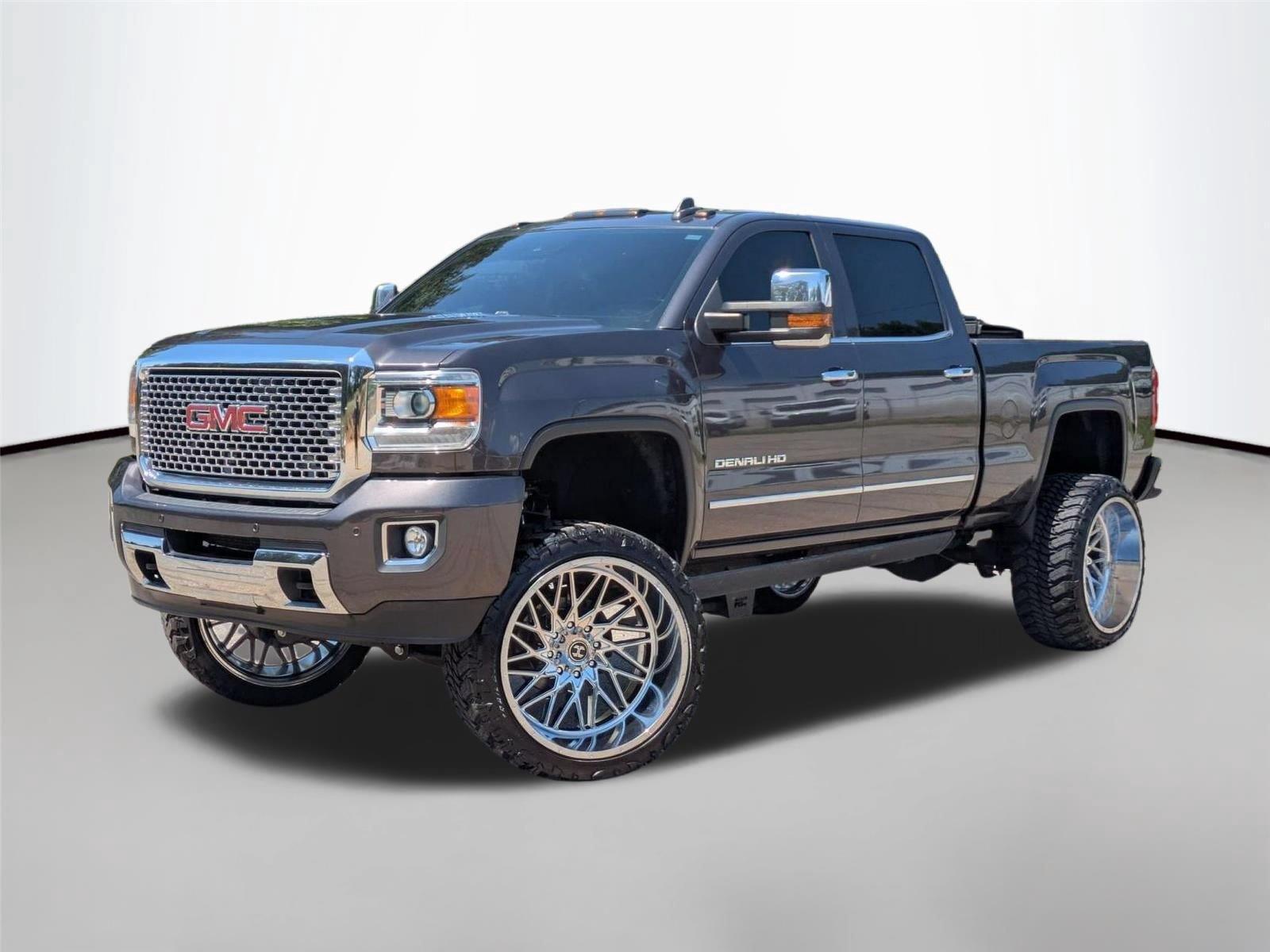 Gray (Iridium Metallic) 2016 GMC Sierra 2500HD Pickup Truck Four-Wheel Drive 6-Speed Automatic