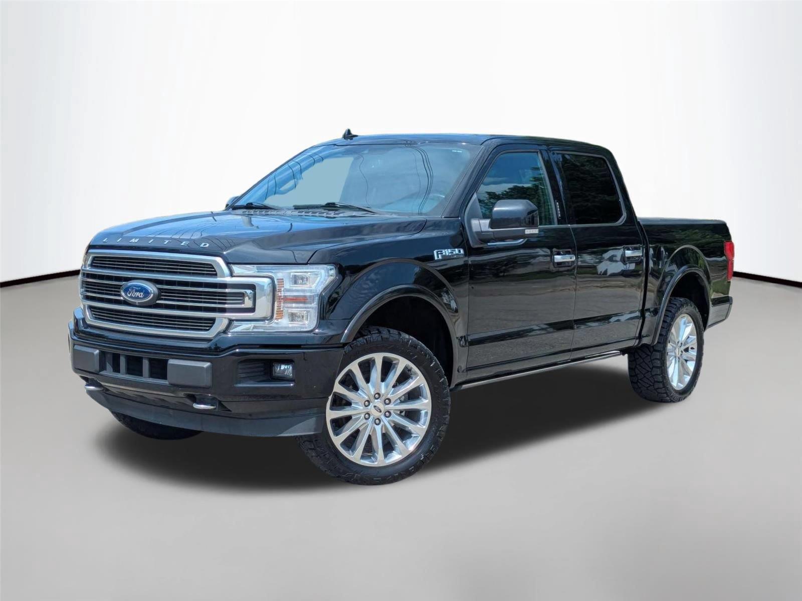 Shadow Black 2018 Ford F-150 Pickup Truck Four-Wheel Drive Automatic