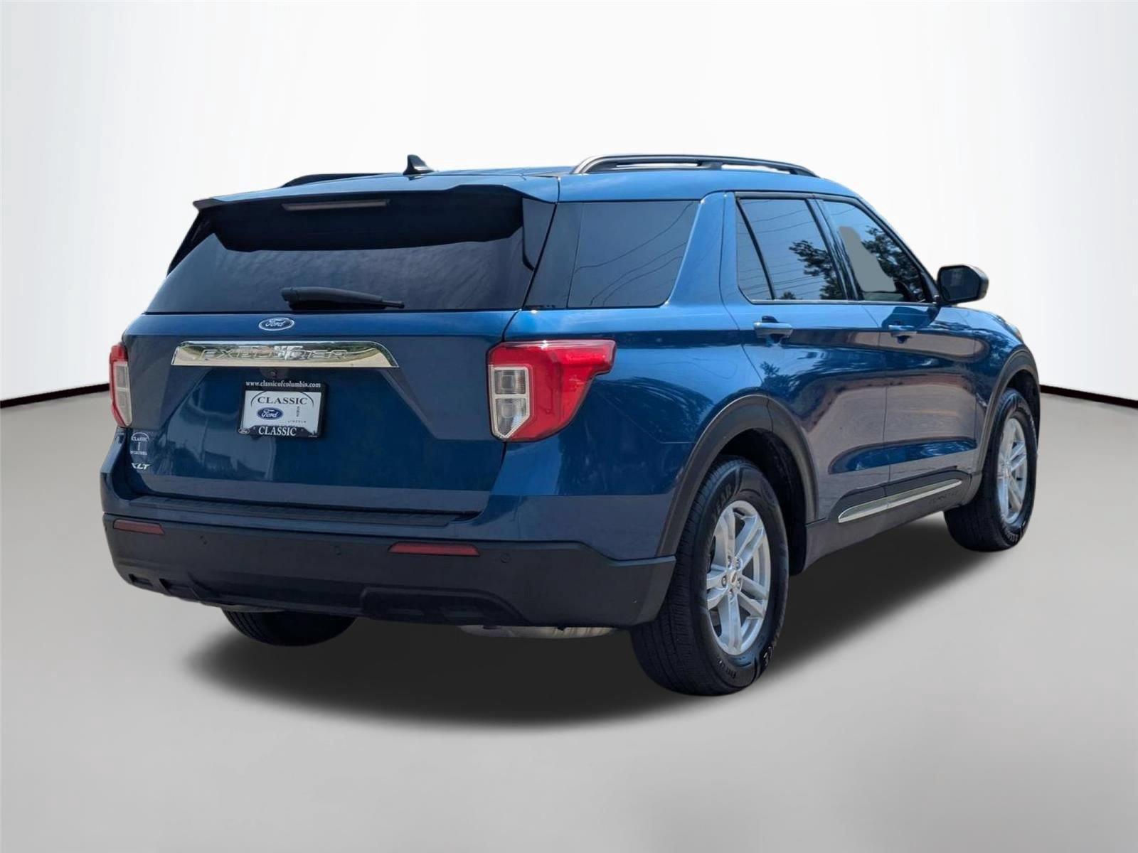 Used 2022 Atlas Blue Metallic Ford XLT image 5