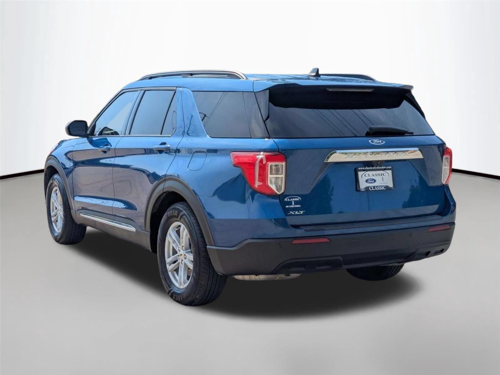 Used 2022 Atlas Blue Metallic Ford XLT image 7