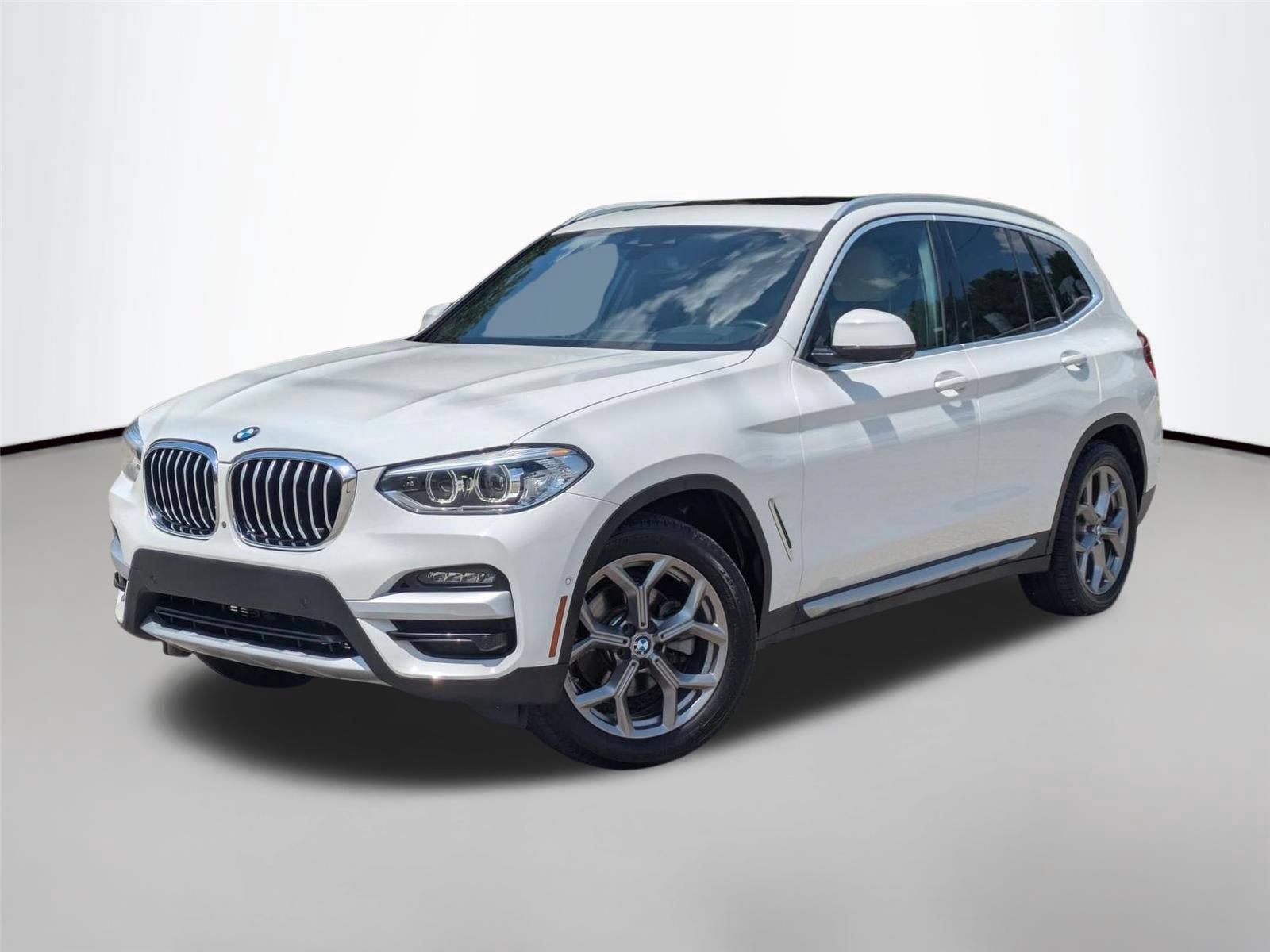 Alpine White 2020 BMW X3 SUV / Crossover Rear-Wheel Drive Automatic