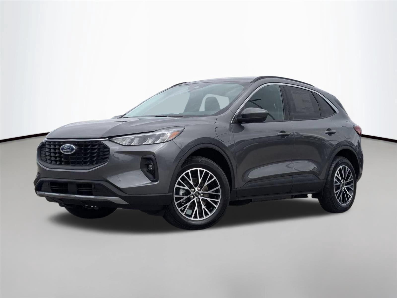 Carbonized Gray Metallic 2024 Ford Escape Hybrid Plug-in SUV / Crossover Front-Wheel Drive Continuously Variable Transmission