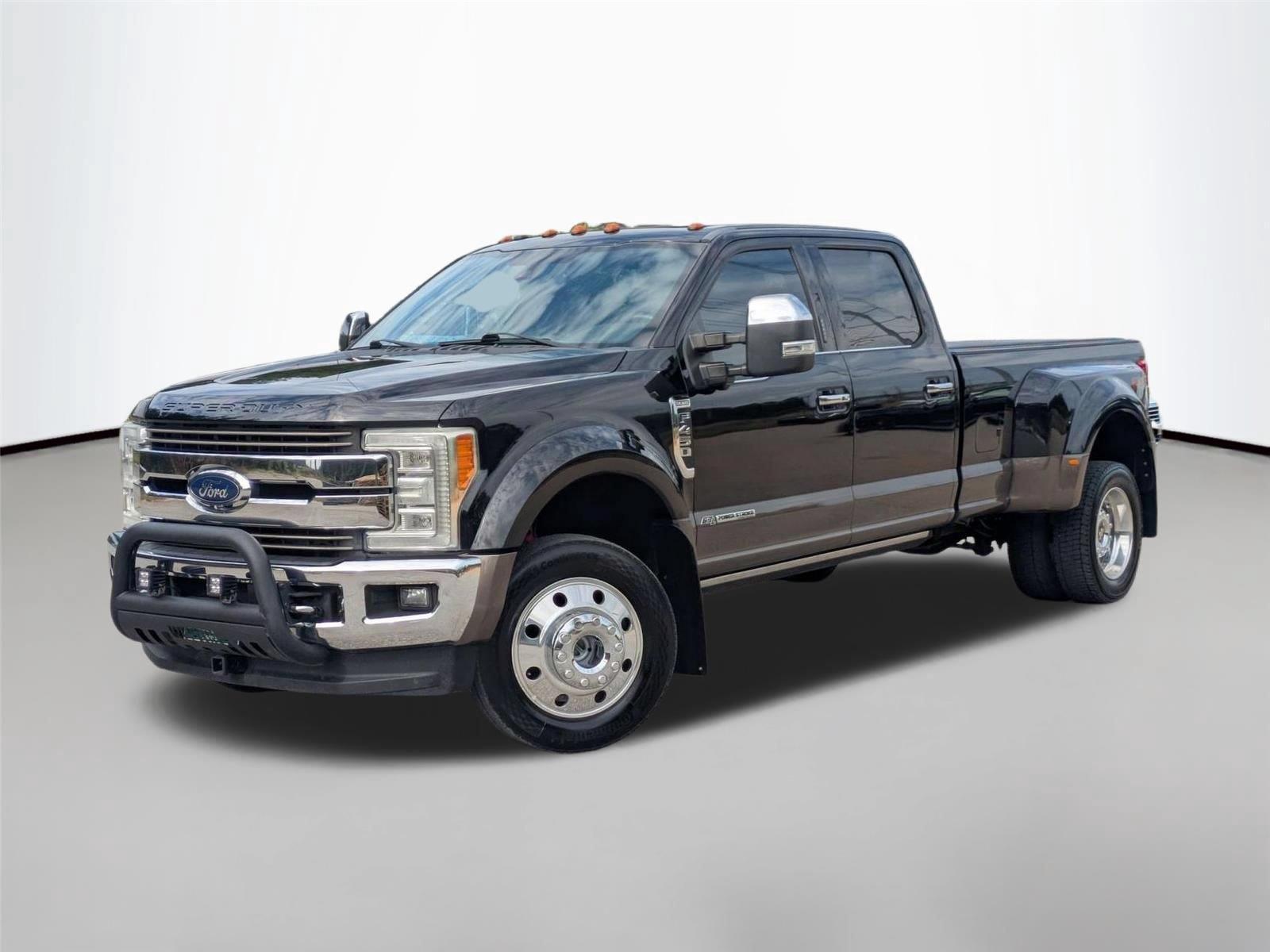 Shadow Black 2017 Ford F-450 Super Duty Pickup Truck Four-Wheel Drive 6-Speed Automatic