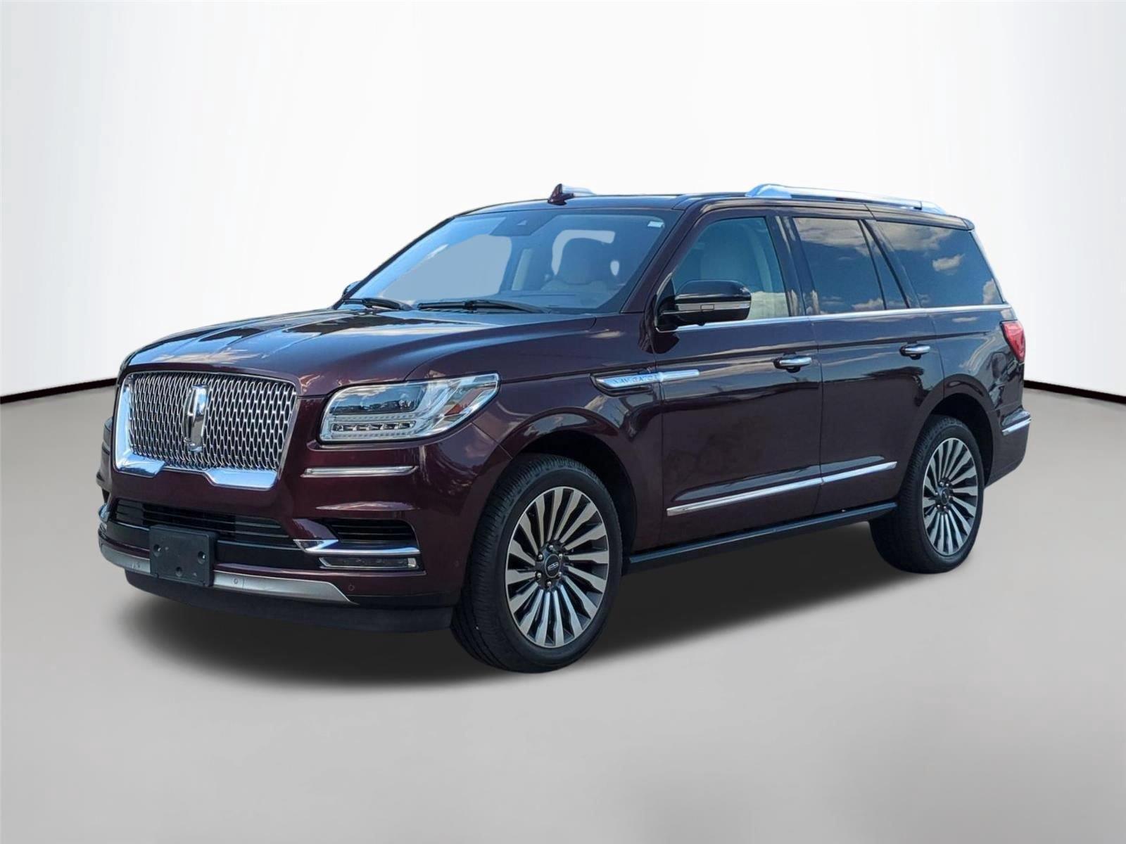 Red (Burgundy Velvet Metallic Tinted Clearcoat) 2019 Lincoln Navigator SUV / Crossover Four-Wheel Drive Automatic
