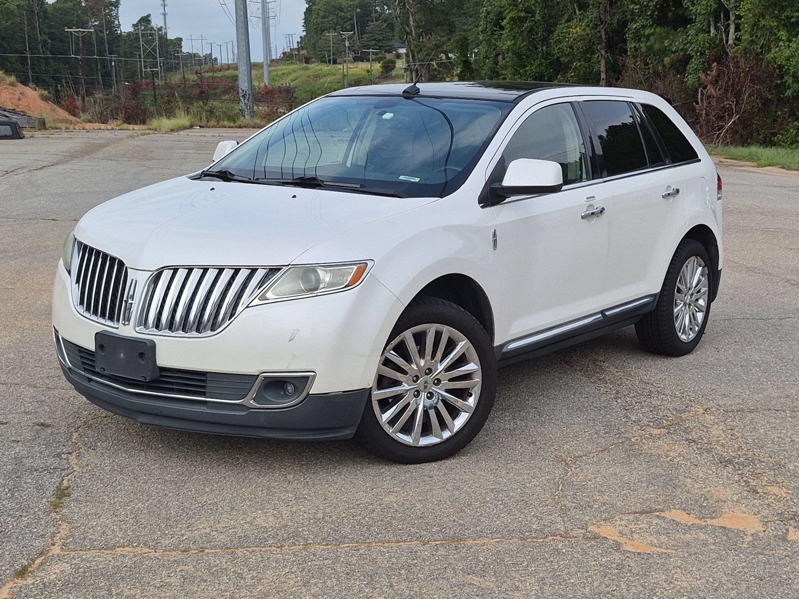 WHITE PLATINUM METALLIC TRI-COAT 2011 Lincoln MKX SUV / Crossover All-Wheel Drive