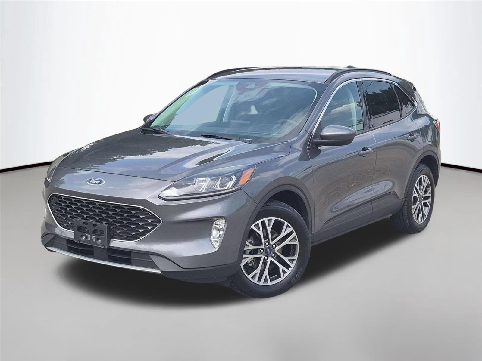 Carbonized Gray Metallic 2021 Ford Escape SUV / Crossover All-Wheel Drive 8-Speed Automatic
