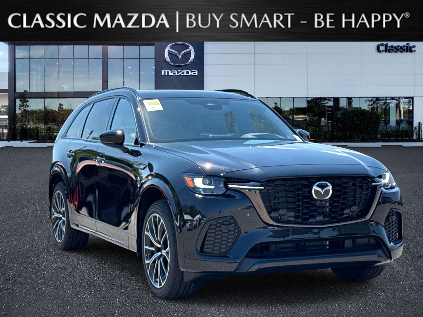 Jet Black Mica 2026 Mazda CX-70 SUV / Crossover All-Wheel Drive Automatic