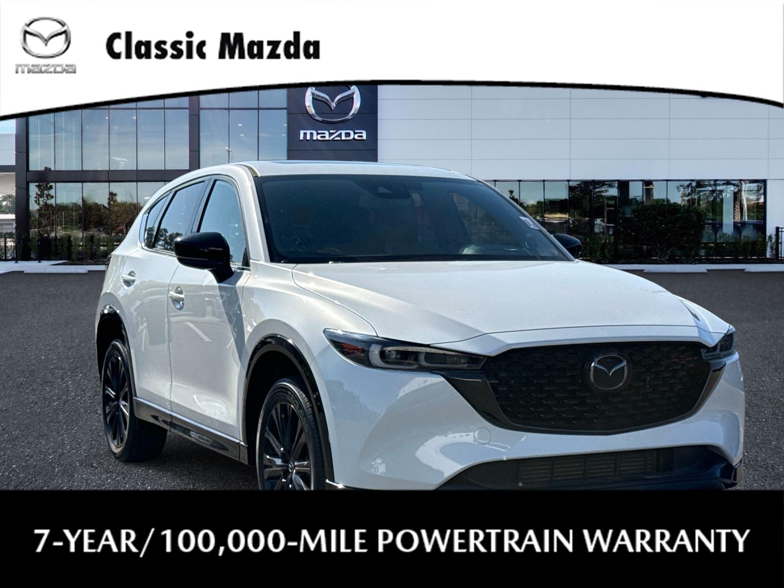 Rhodium White Metallic 2023 Mazda CX-5 2.5 Turbo AWD SUV / Crossover All-Wheel Drive Automatic