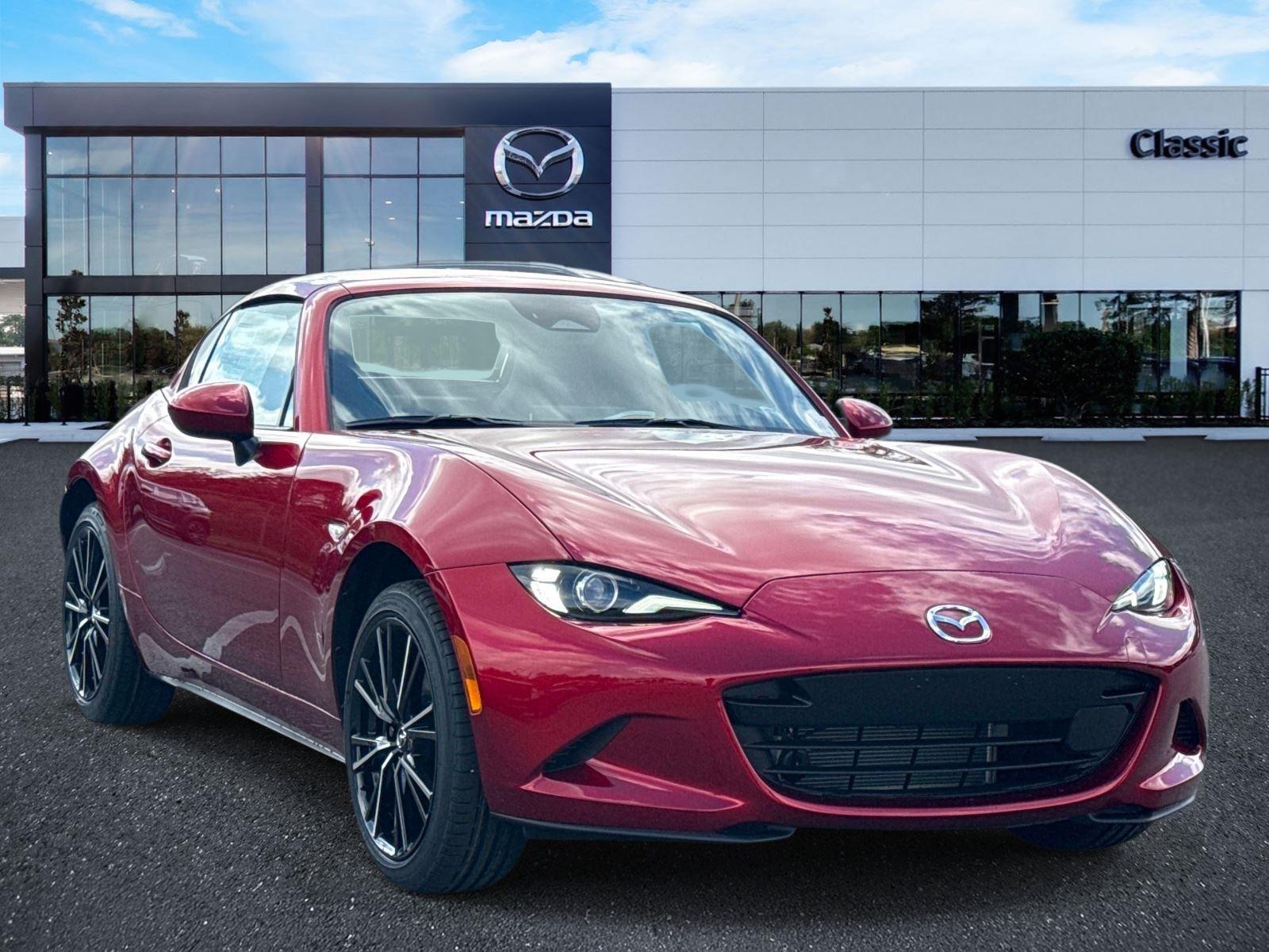 Soul Red Crystal Metallic 2026 Mazda MX-5 Miata RF Grand Touring RWD Convertible Rear-Wheel Drive Automatic
