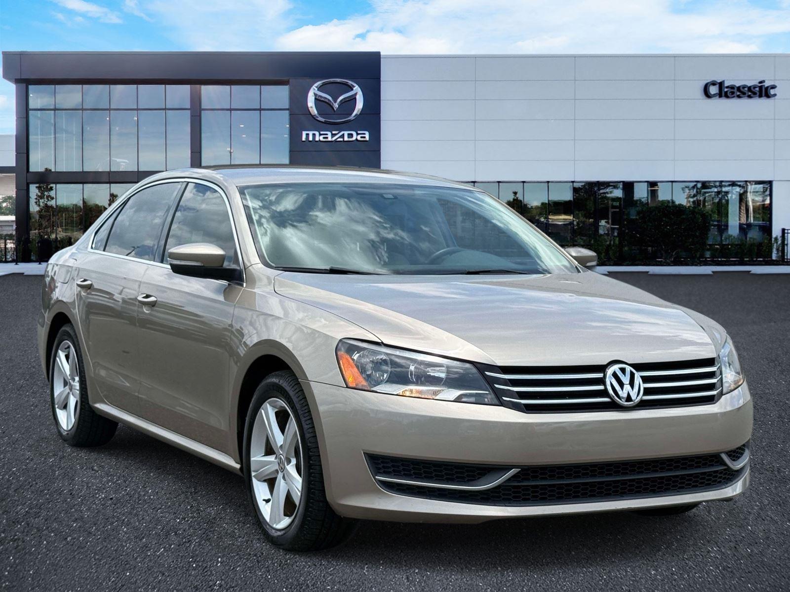 Brown (Titanium Beige) 2015 Volkswagen Passat Sedan Front-Wheel Drive Automatic