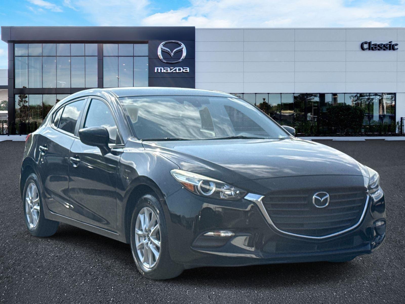Jet Black Mica 2018 Mazda MAZDA3 Hatchback Front-Wheel Drive Manual