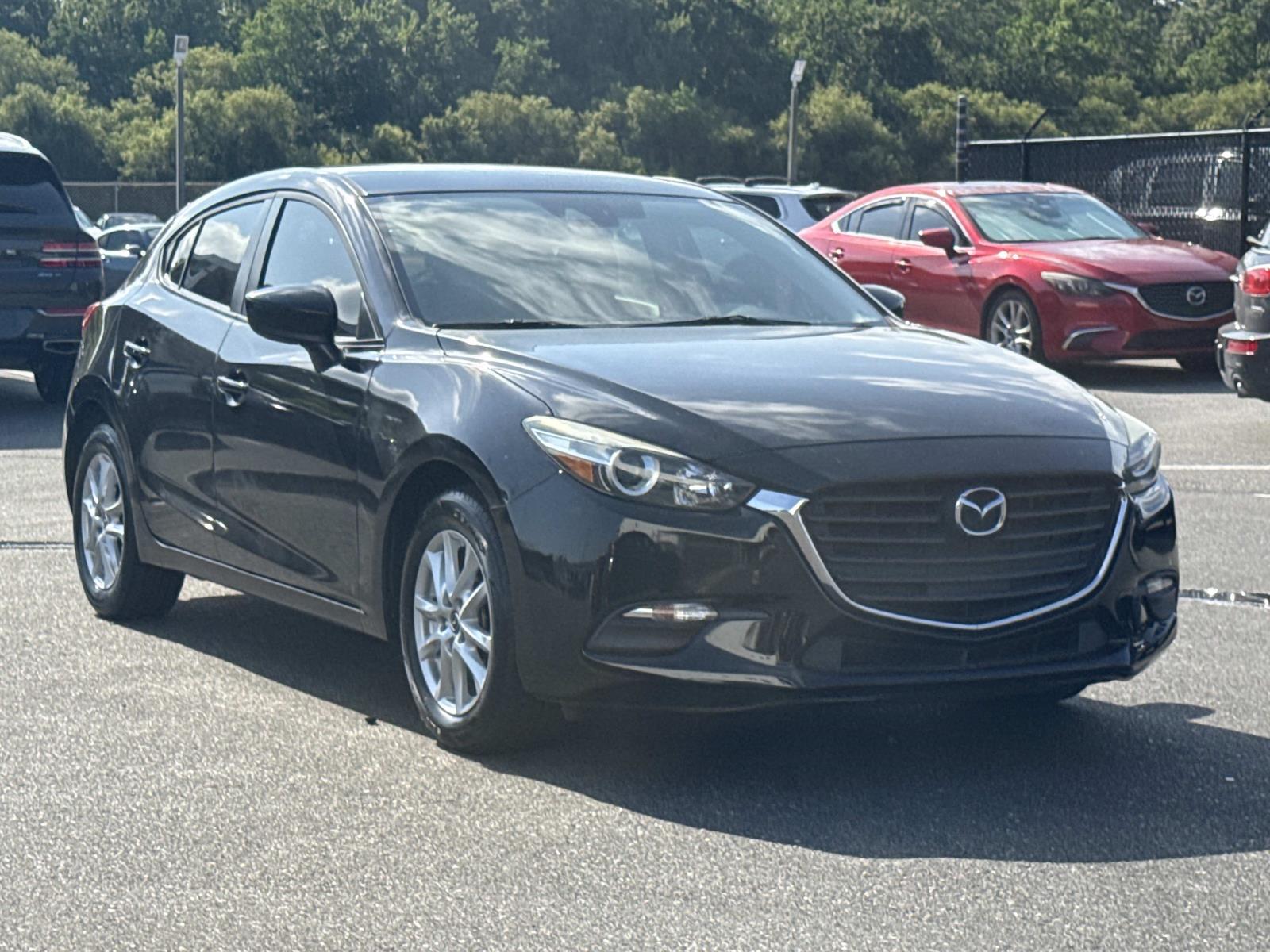 Jet Black Mica 2018 Mazda MAZDA3 Hatchback Front-Wheel Drive Manual